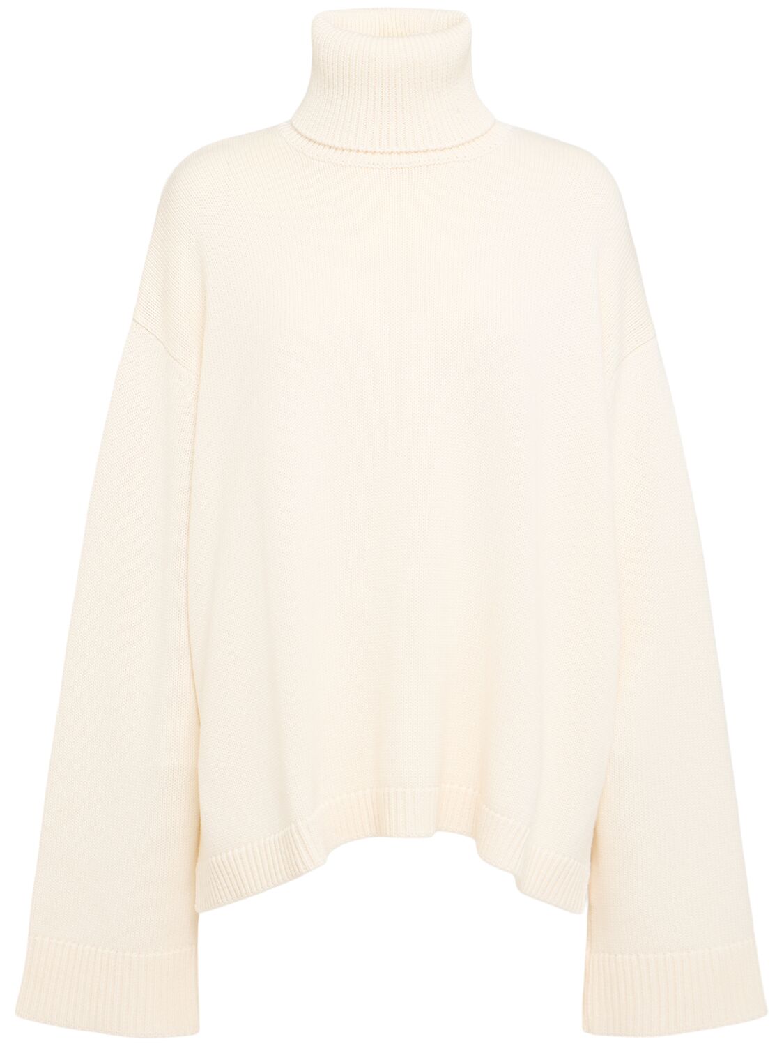 Pull-over Col Roulé En Laine Et Coton Rhea - THE FRANKIE SHOP - Modalova