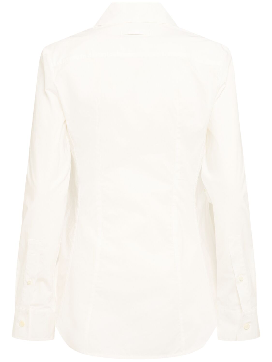 Jean Paul Gaultier Shirt W/ Strap Detail In White