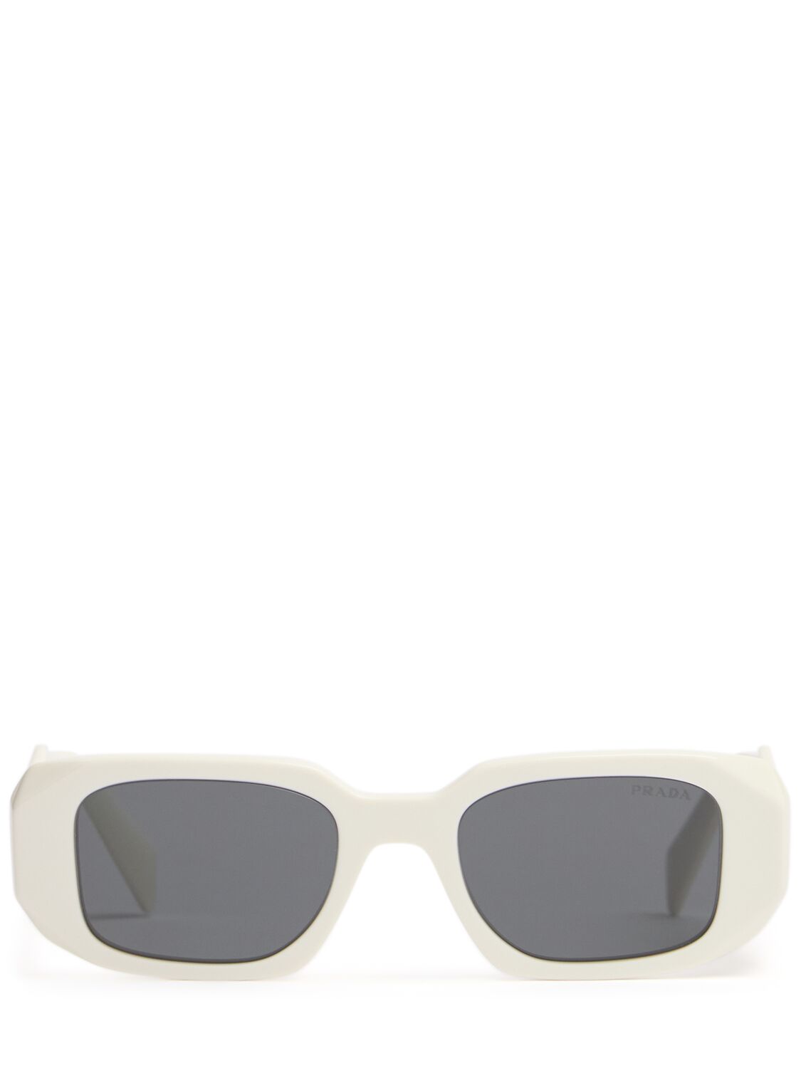 Lunettes De Soleil Carrées En Acétate Symbole - PRADA - Modalova