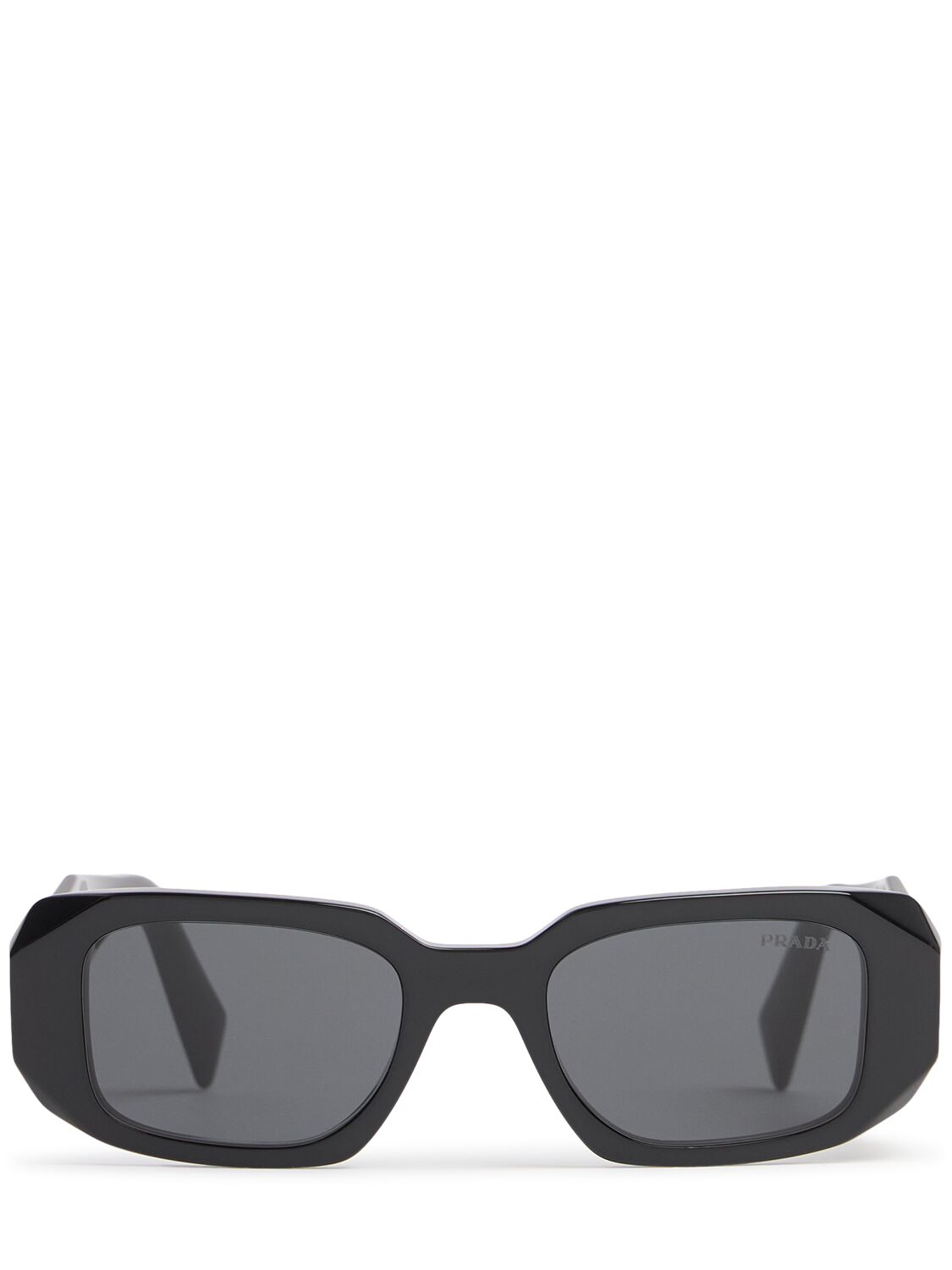 Lunettes De Soleil Carrées En Acétate Symbole - PRADA - Modalova