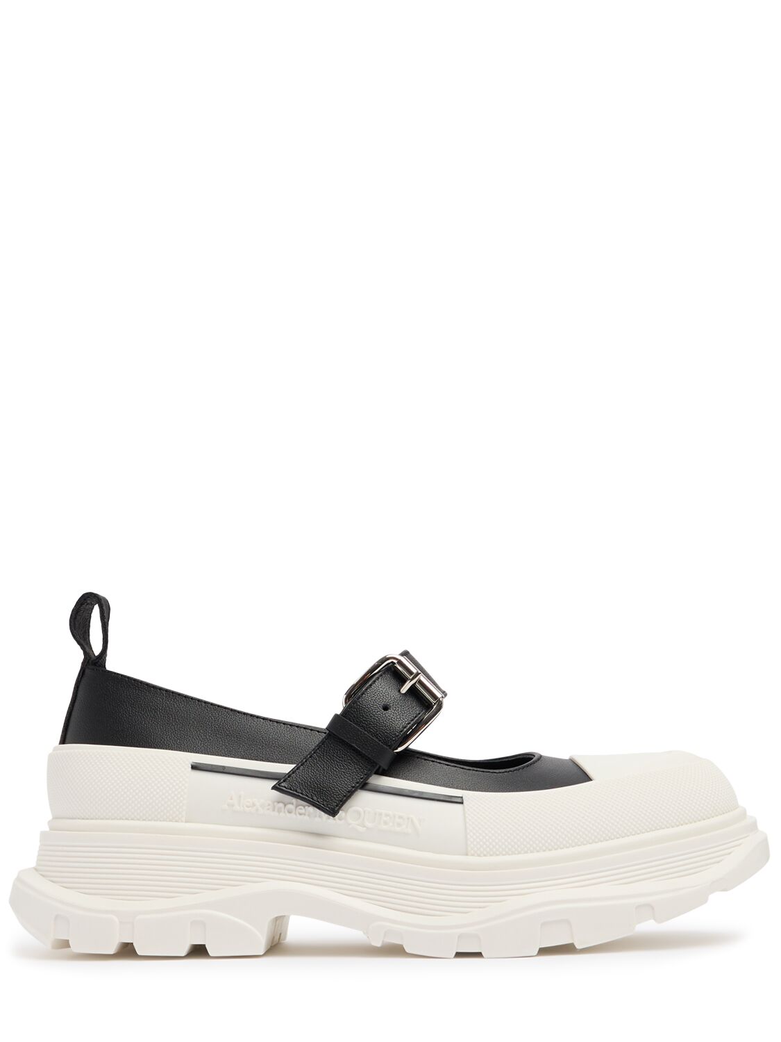 Leather & Rubber Sandals - MCQUEEN - Modalova