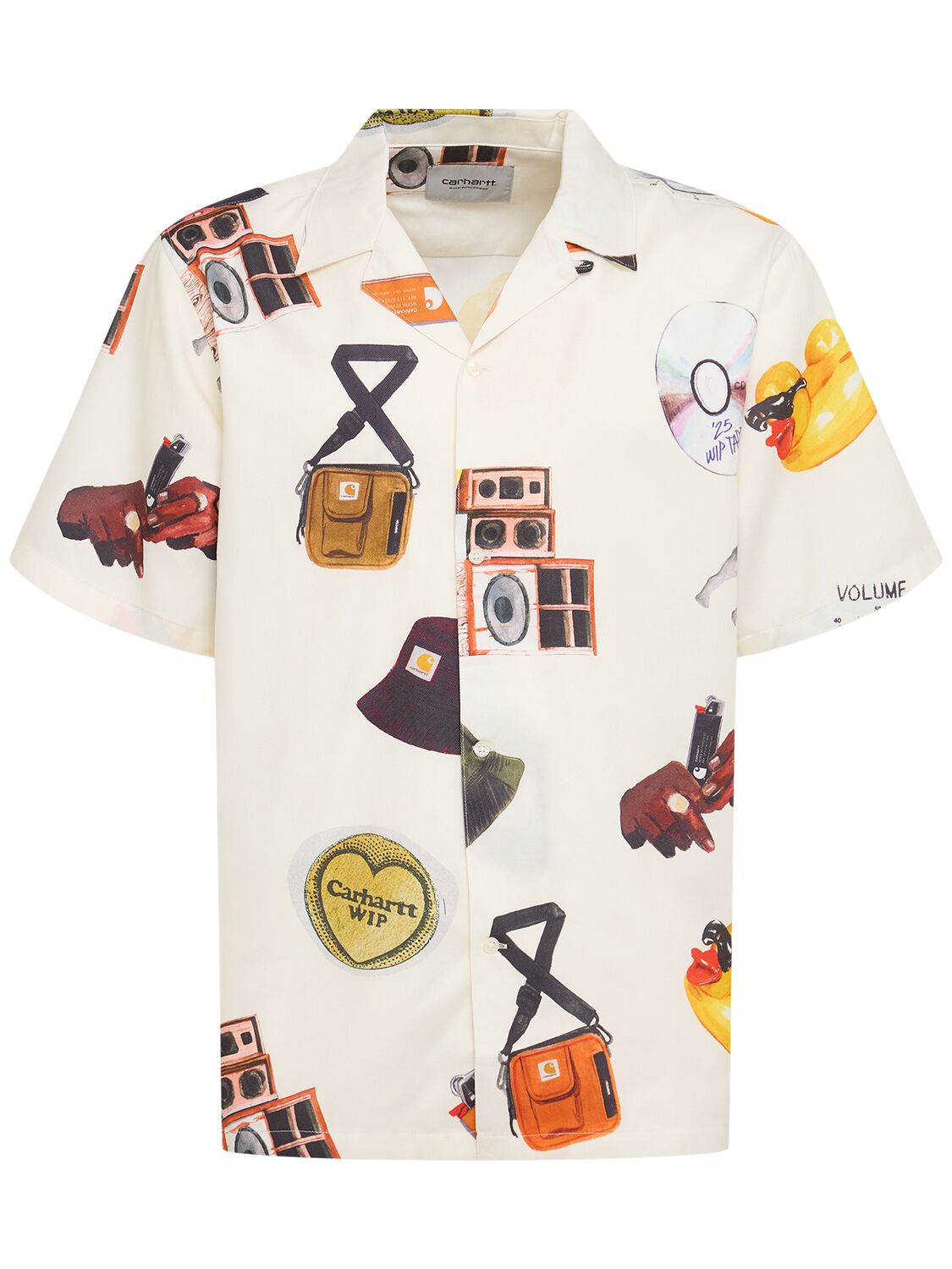 Chemise En Coton Imprimé Jacob Rochester - CARHARTT WIP - Modalova