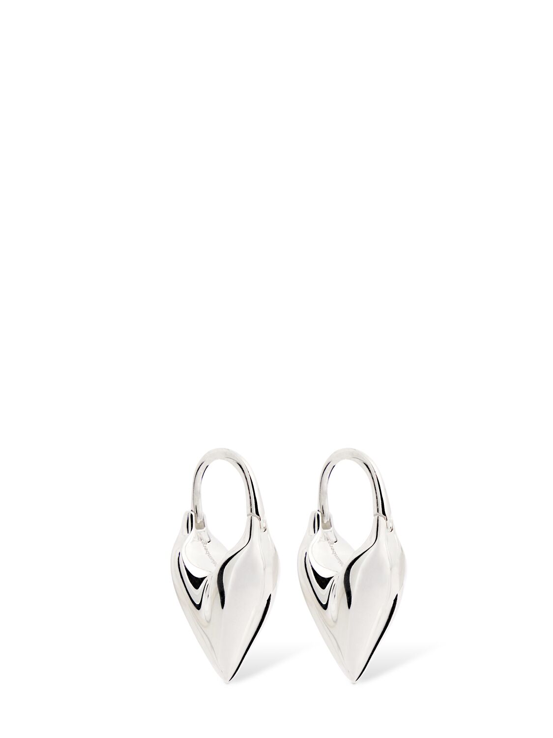 Roscida Heart Hoops