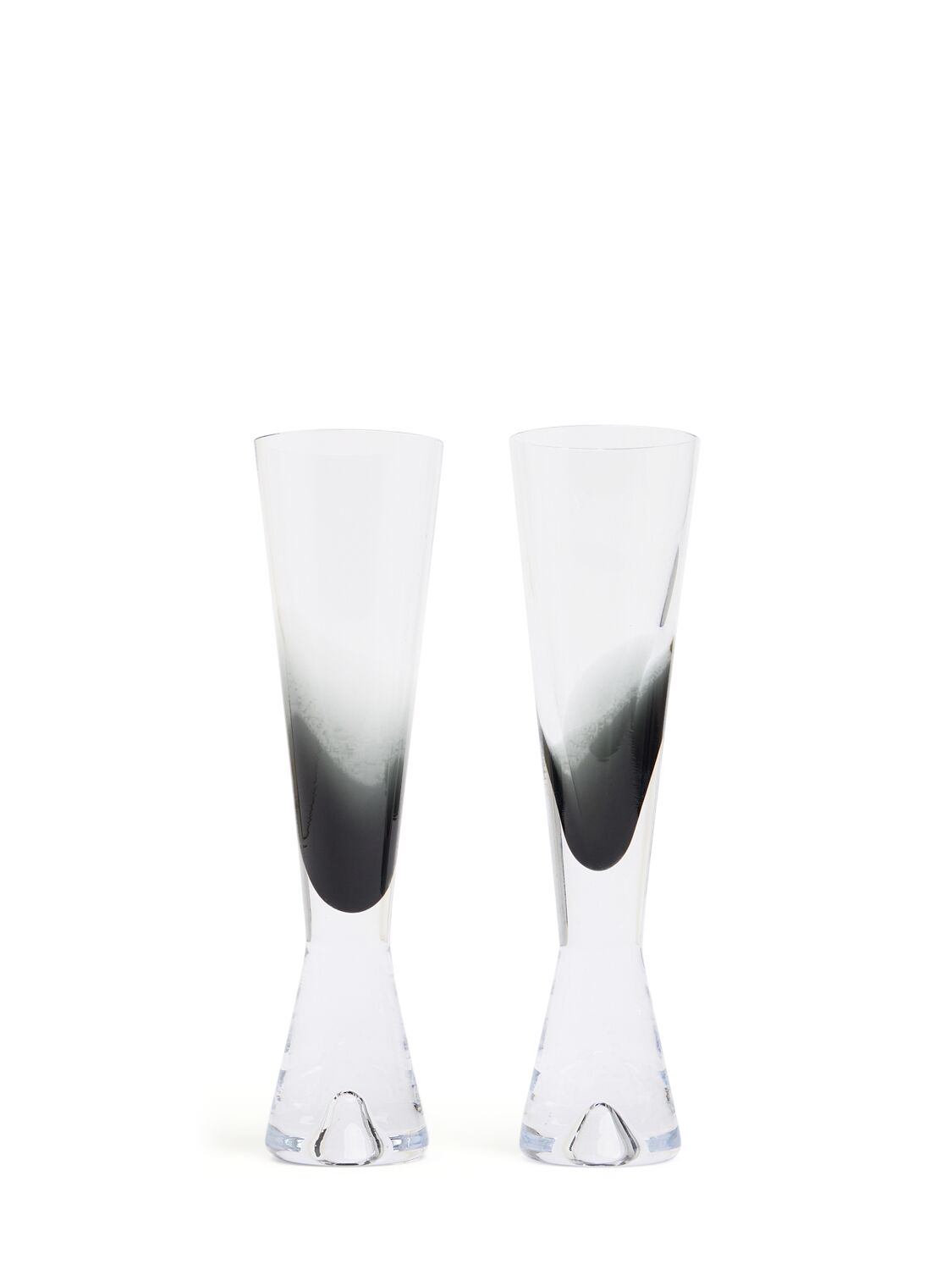 TOM DIXON Set Of 2 Tank Champagne Glasses