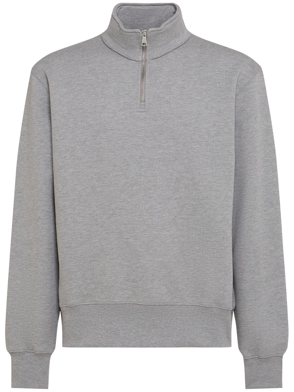Half-zip Cotton Sweatshirt