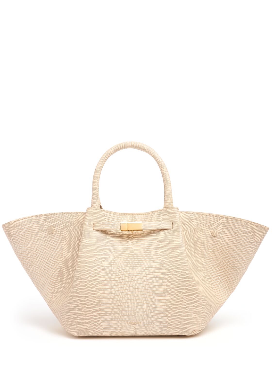 Demellier The Midi New York Embossed Leather Bag
