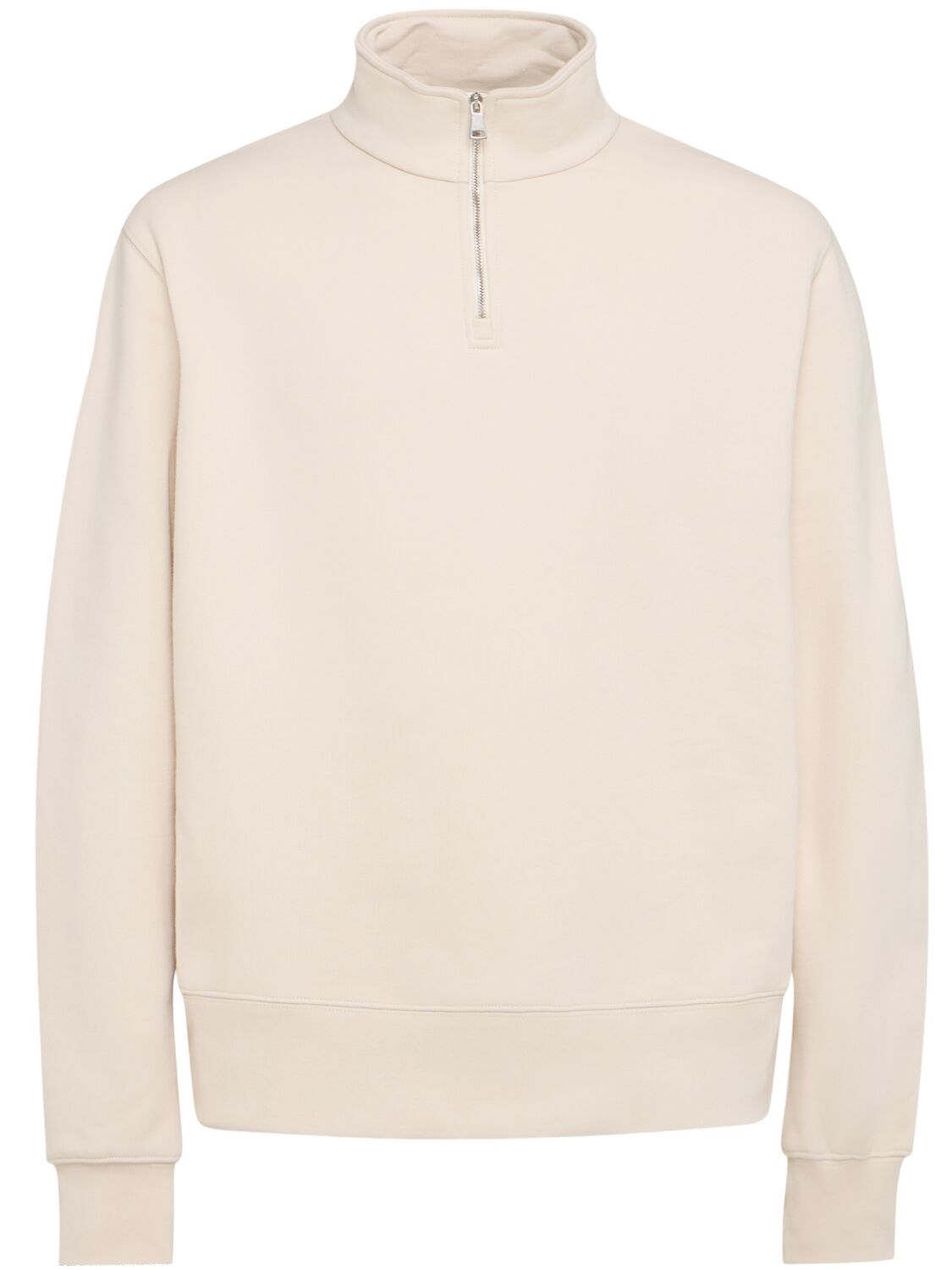 Half-zip Cotton Sweatshirt