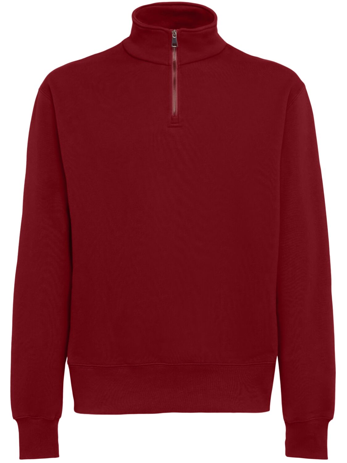 The Core Half-zip Cotton Sweatshirt