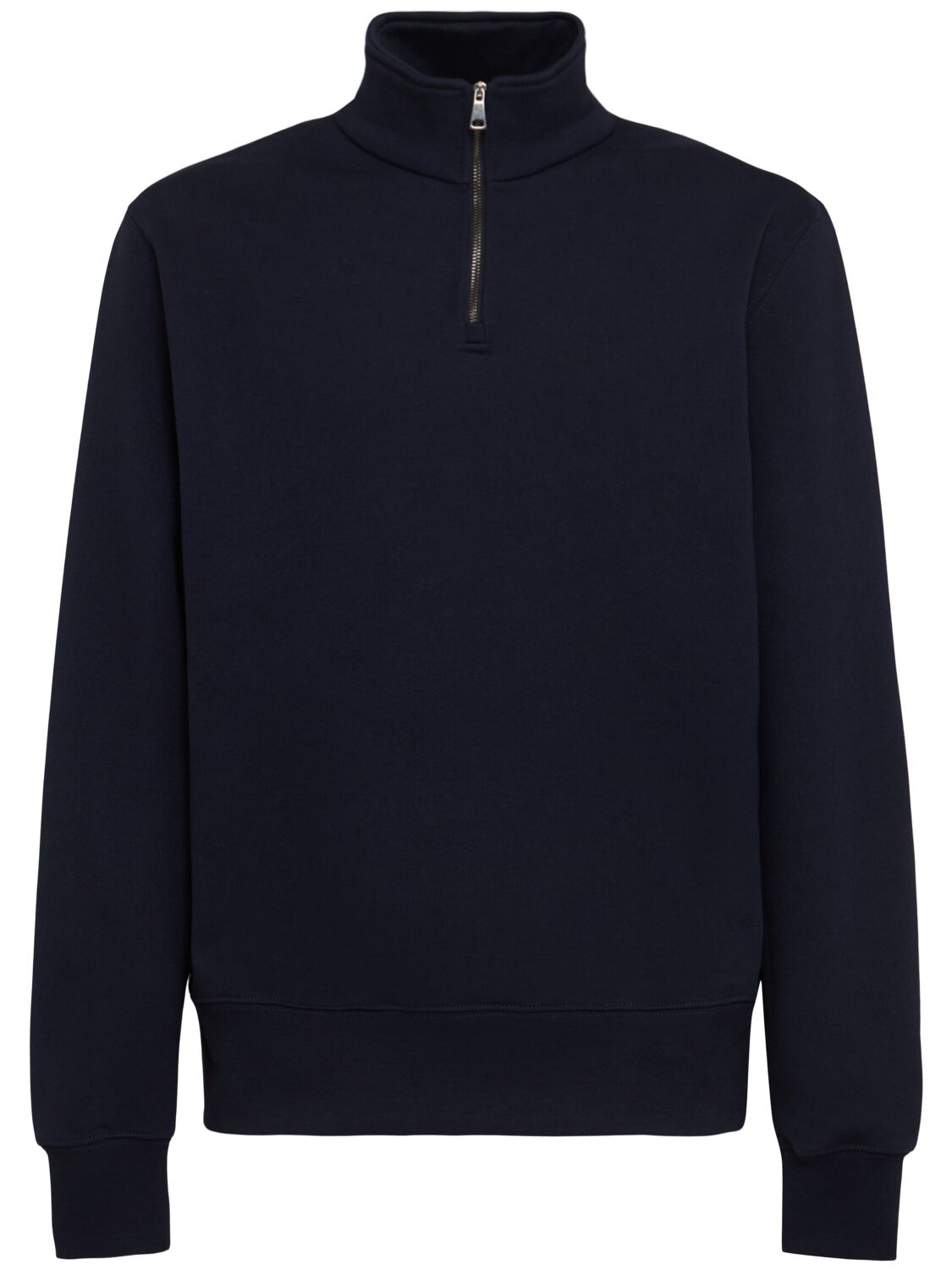 Half-zip Cotton Sweatshirt