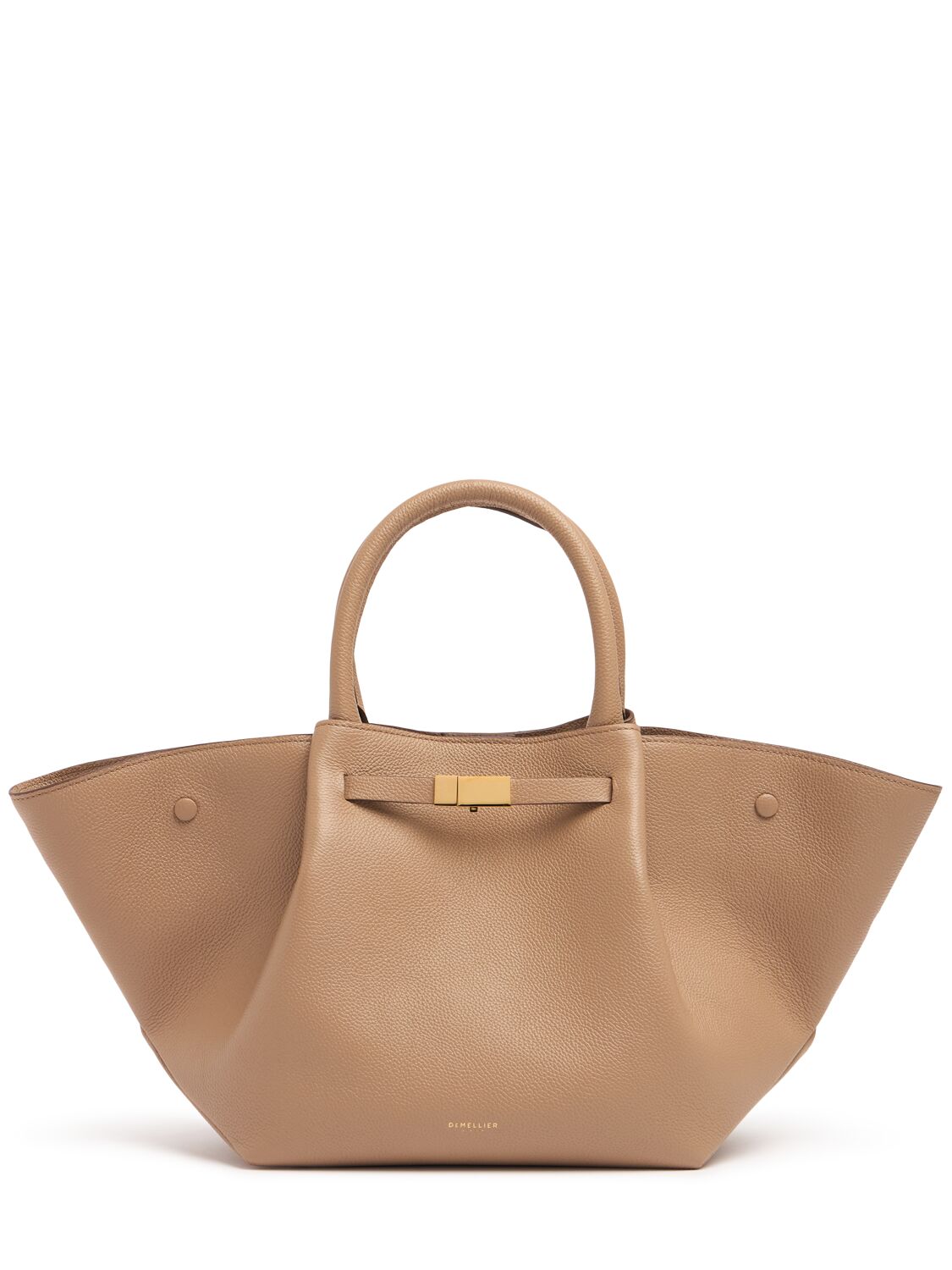 Sac En Cuir Grainé The Midi New York - DEMELLIER - Modalova