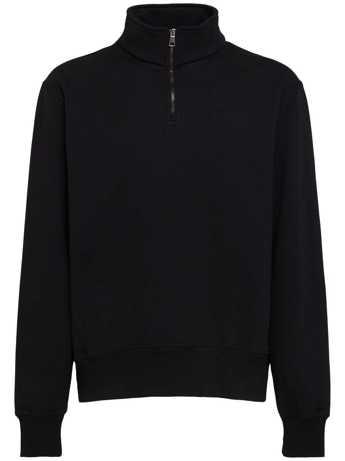 The Core Half-zip Cotton Sweatshirt