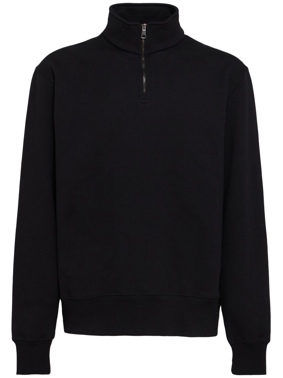 Half-zip Cotton Sweatshirt
