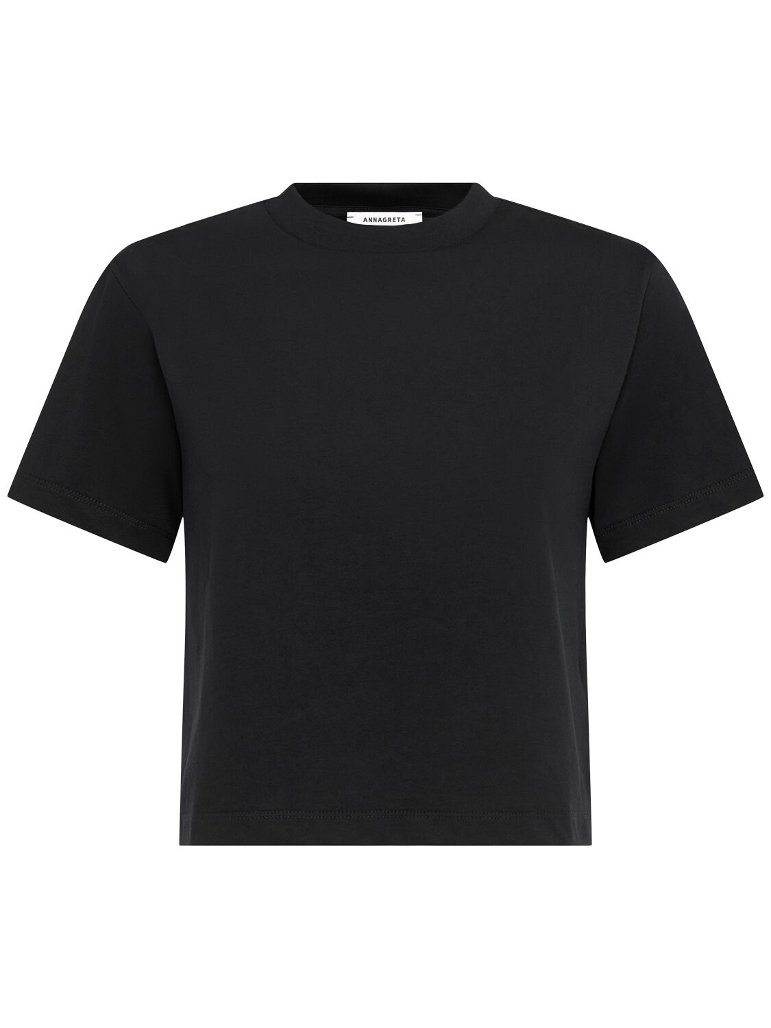 Greta Cropped Cotton Jersey T-shirt
