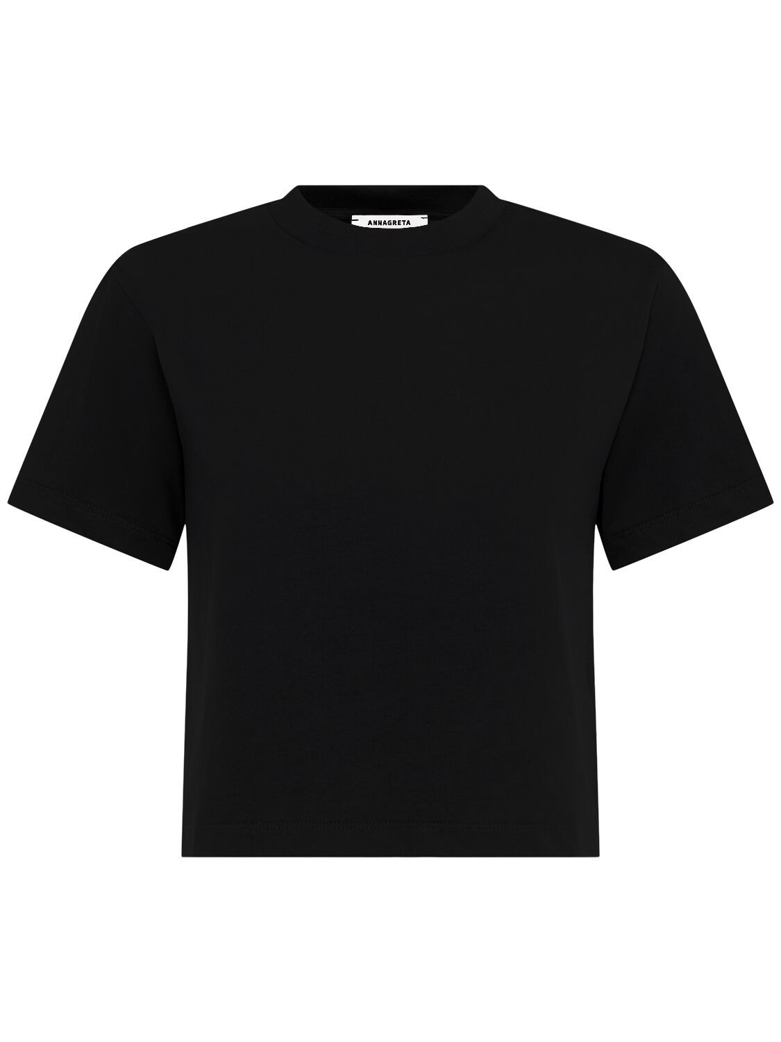 Greta Cropped Cotton Jersey T-shirt