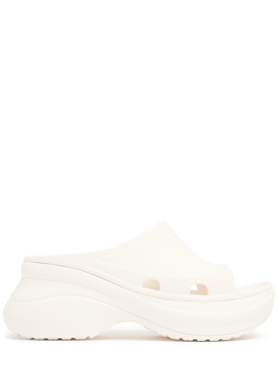 Claquettes En Caoutchouc Imprimé 85 Mm - BALENCIAGA - Modalova
