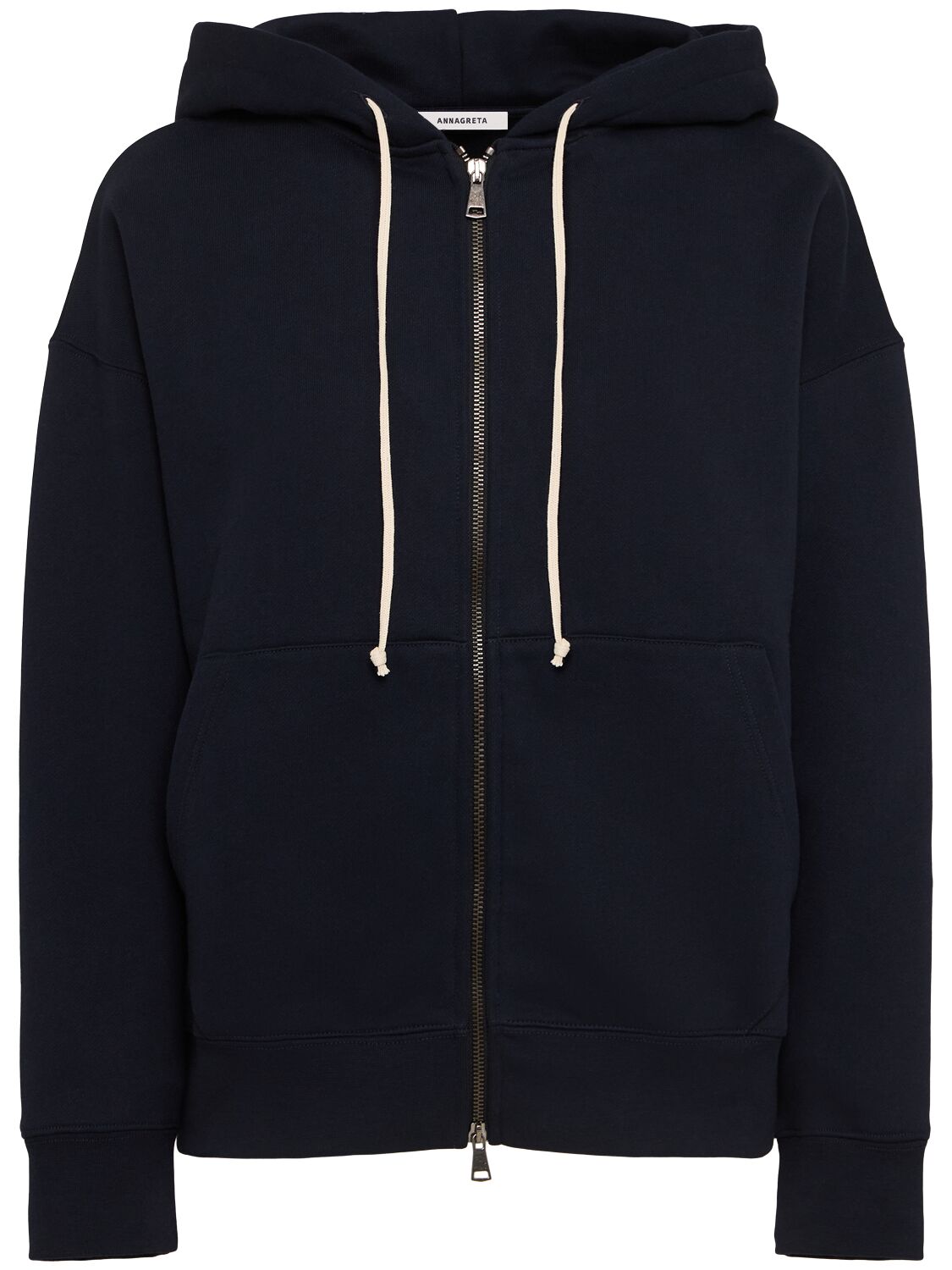 Felpa Grace Con Zip E Cappuccio