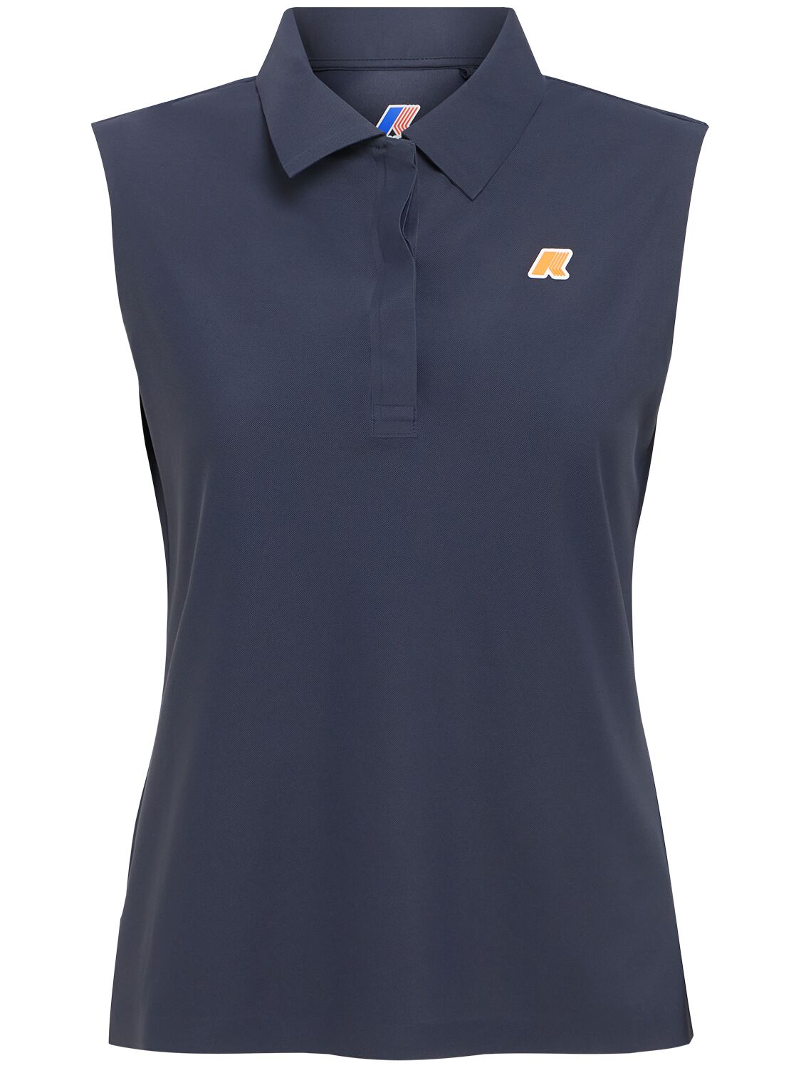 K-way Dimple Tech Sleeveless Polo