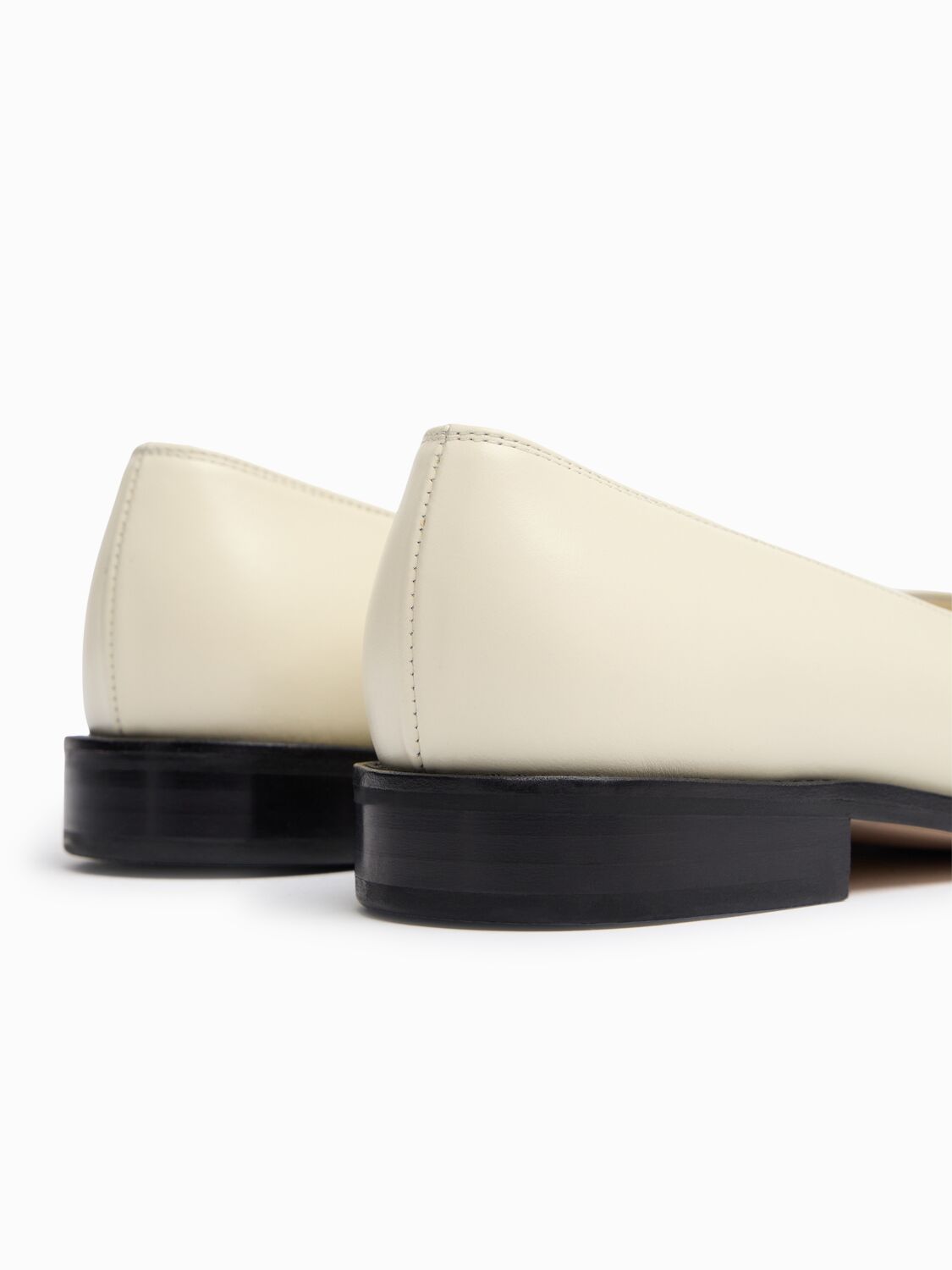 Eenk 25mm Mother-of-pearl Point Ballerinas