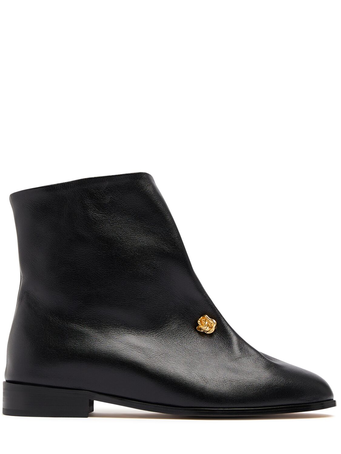 Eenk 25mm Leather Ankle Boots