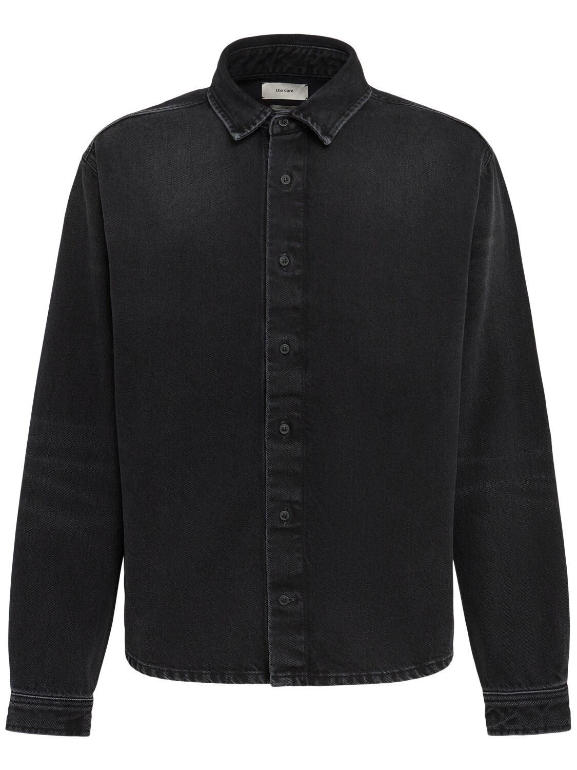 The Core Black Wash Denim Shirt