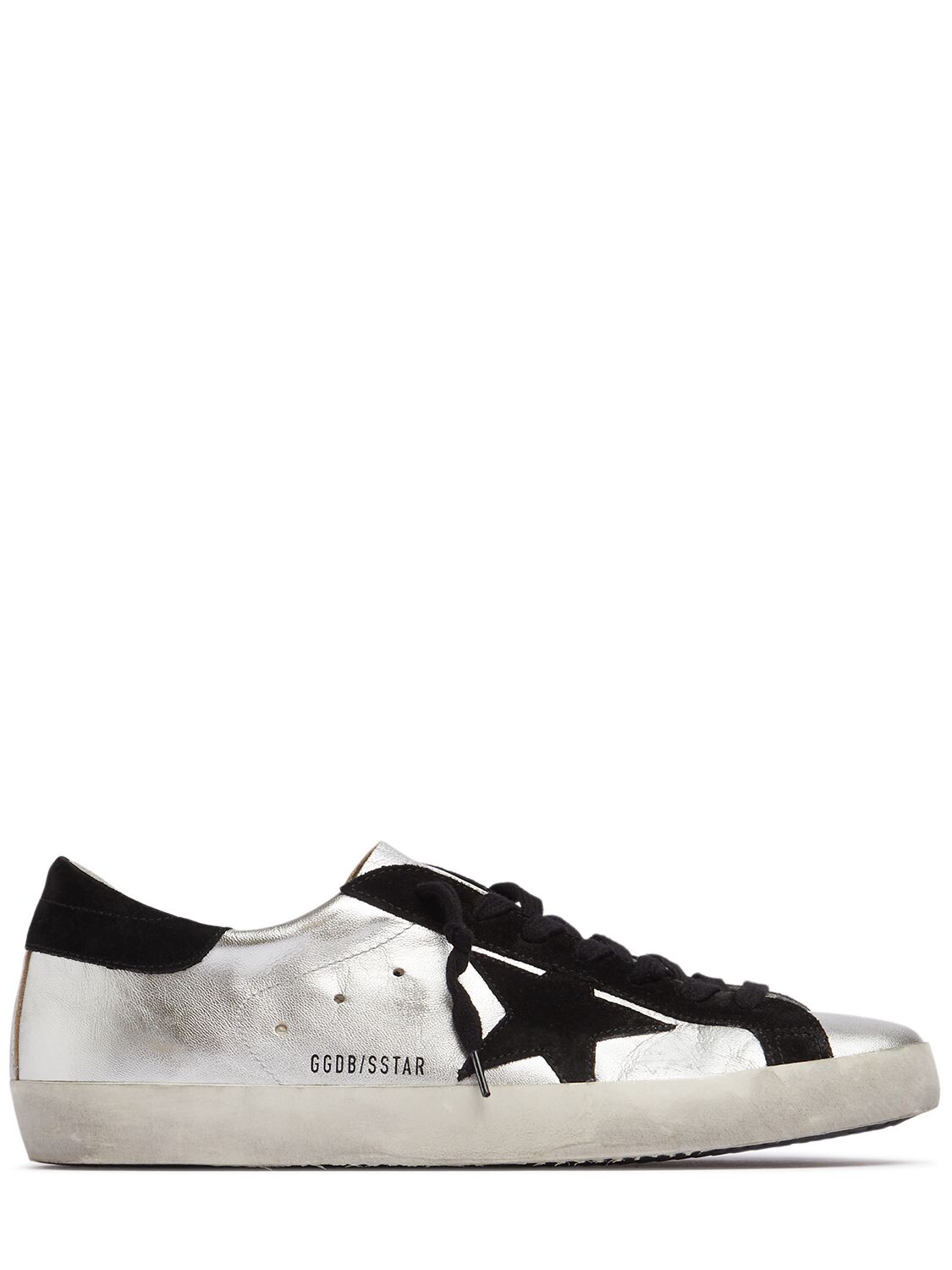 Sneakers En Cuir Et Daim Super Star - GOLDEN GOOSE - Modalova