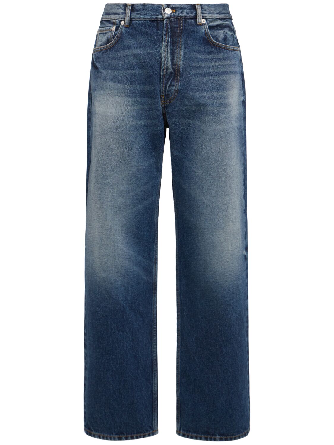 The Core Medium Wash 5-pocket Denim Jeans