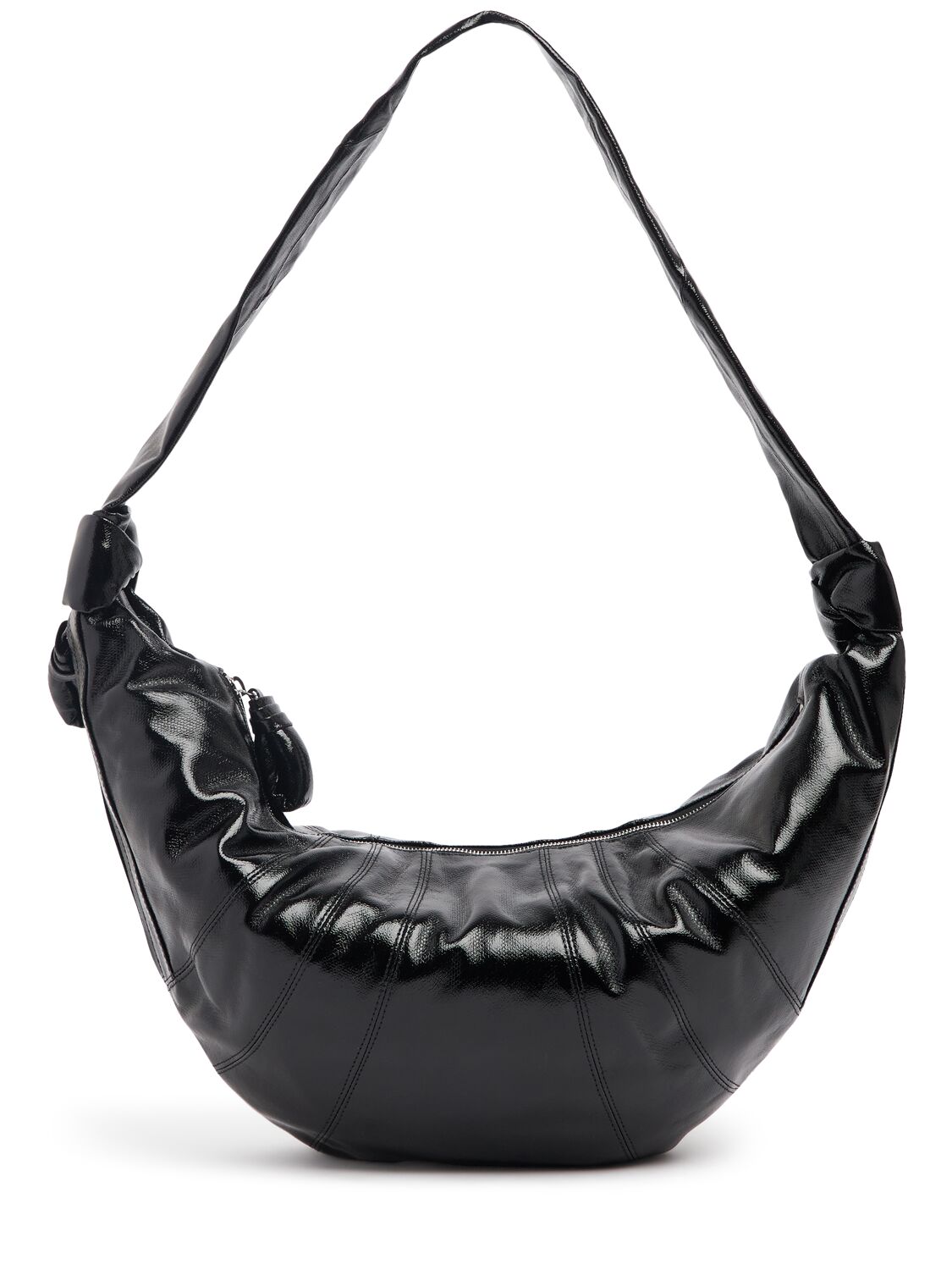 Grand Sac En Cuir Enduit Croissant - LEMAIRE - Modalova