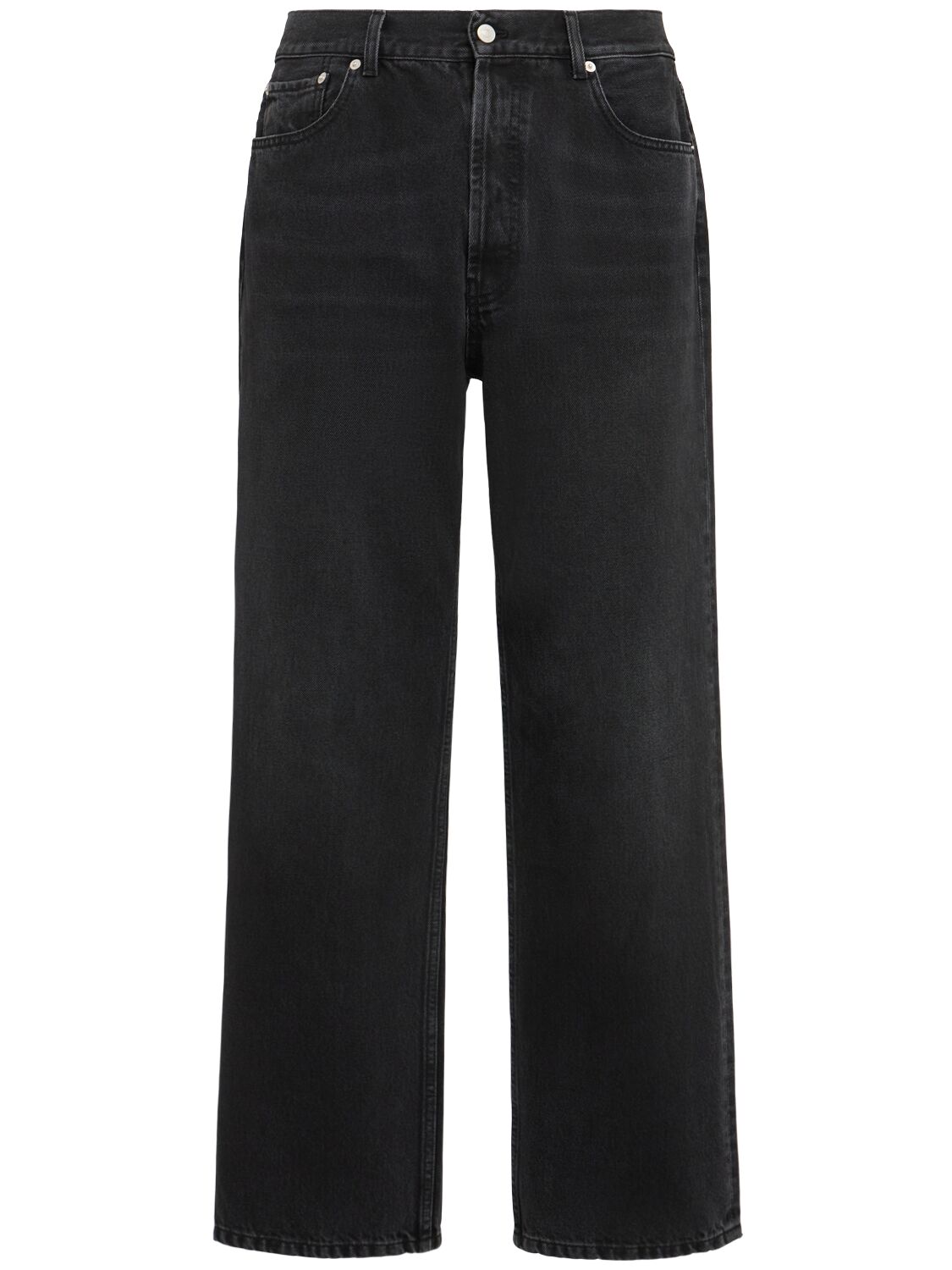 The Core Black Wash 5-pocket Denim Jeans