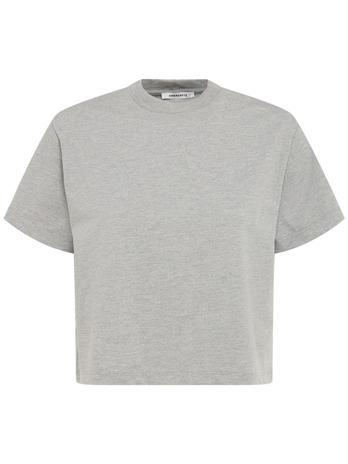 Greta Cropped Cotton T-shirt