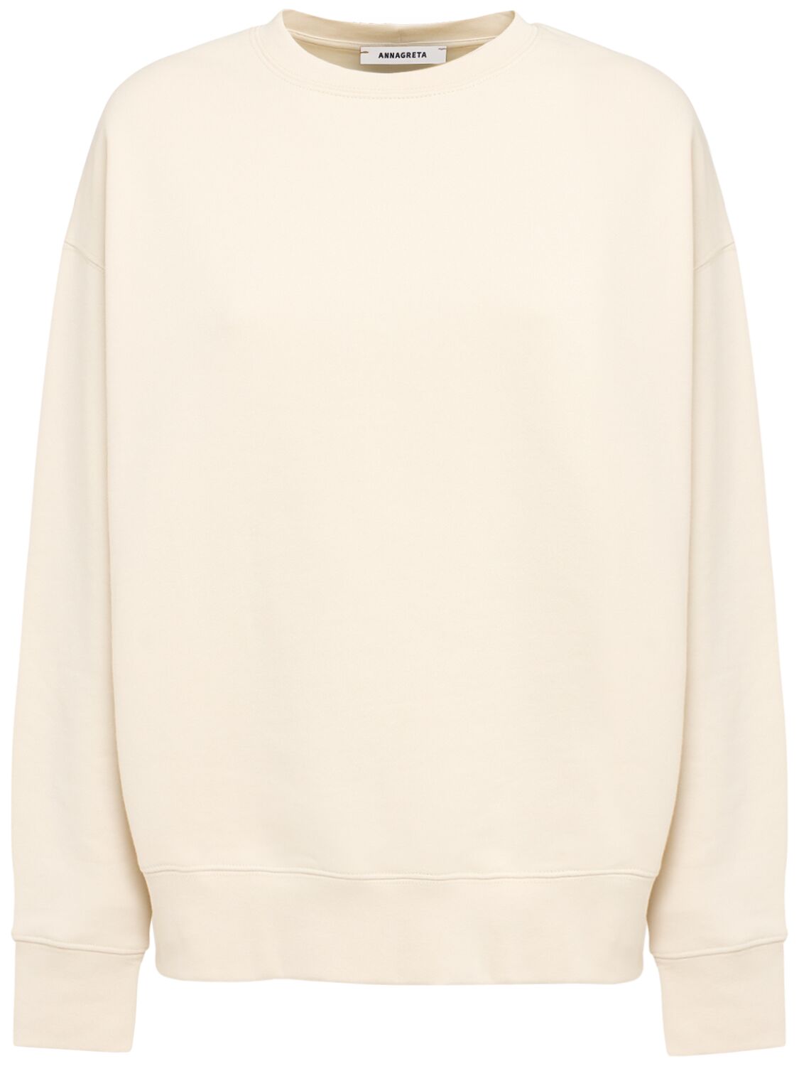 Elizabeth Crewneck Cotton Sweatshirt