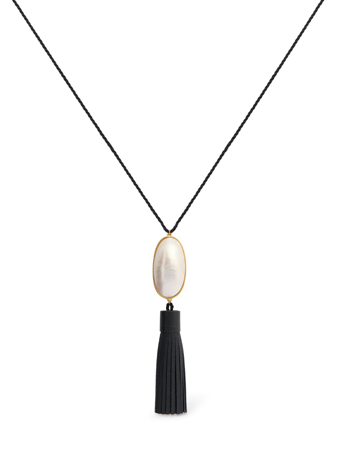 Oval Pearl Necklace