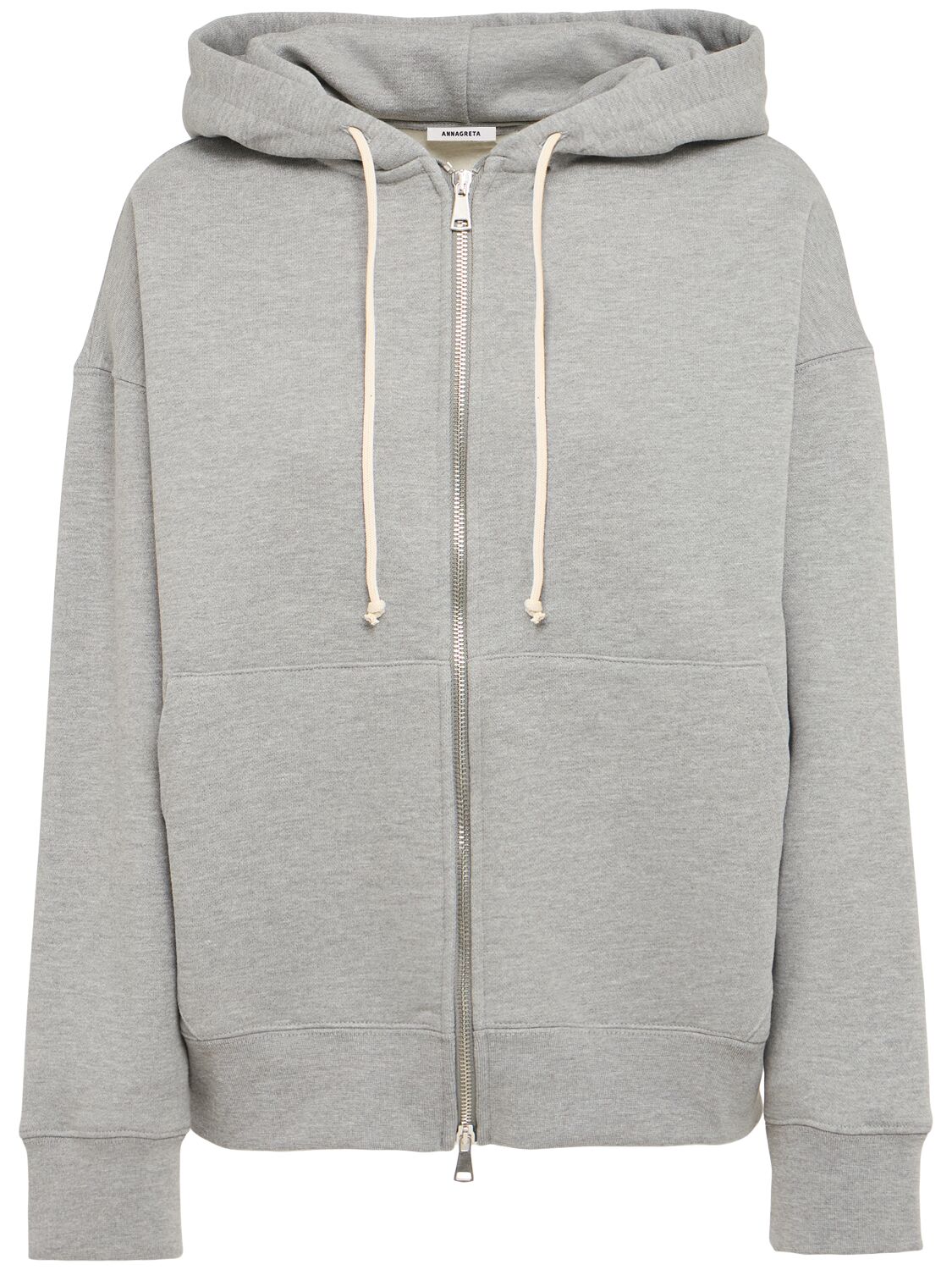 Sweat-shirt Zippé À Capuche Grace - ANNAGRETA - Modalova