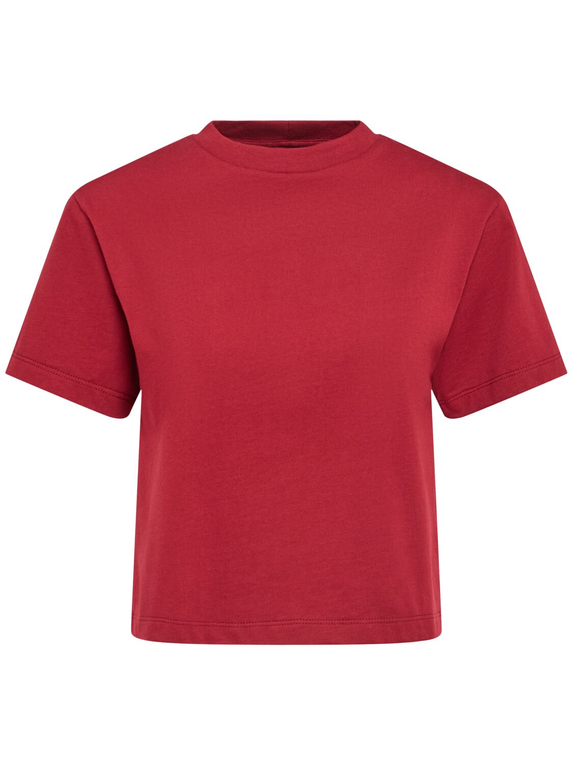 Greta Cropped Cotton T-shirt