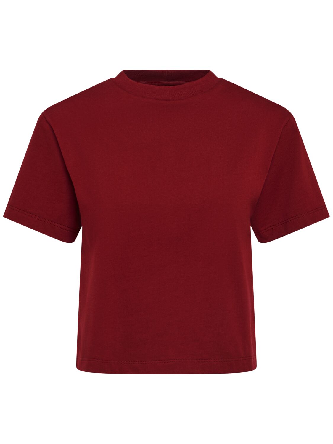 Greta Cropped Cotton Jersey T-shirt