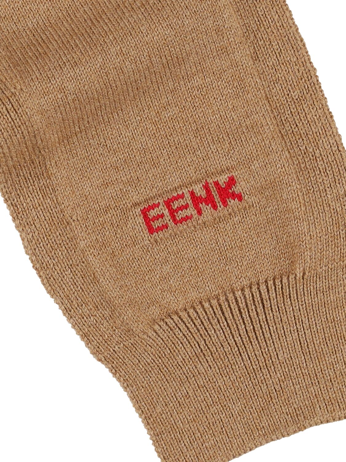 Eenk Muffler Wool Blend Knit Scarf