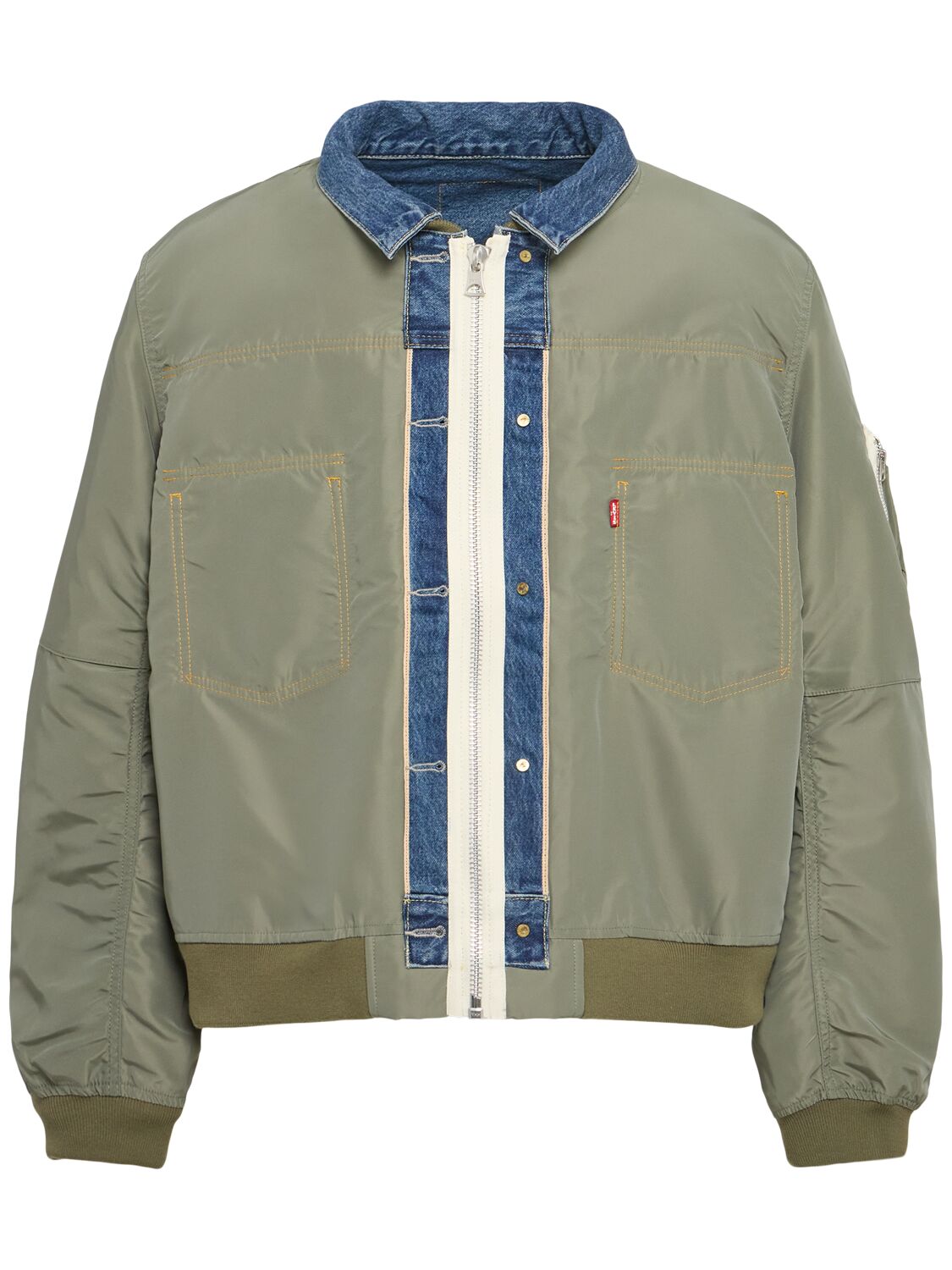 Veste Réversible En Sergé Et Denim Levi’s - SACAI - Modalova
