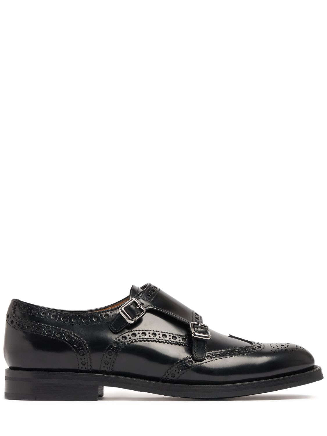 Lana R Leather Monk Shoes