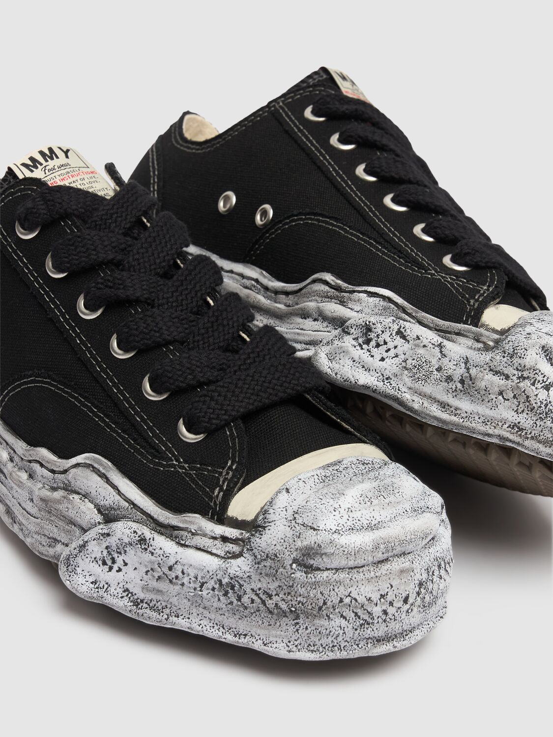 Miharayasuhiro Hank Garment Dyed Low Sneakers