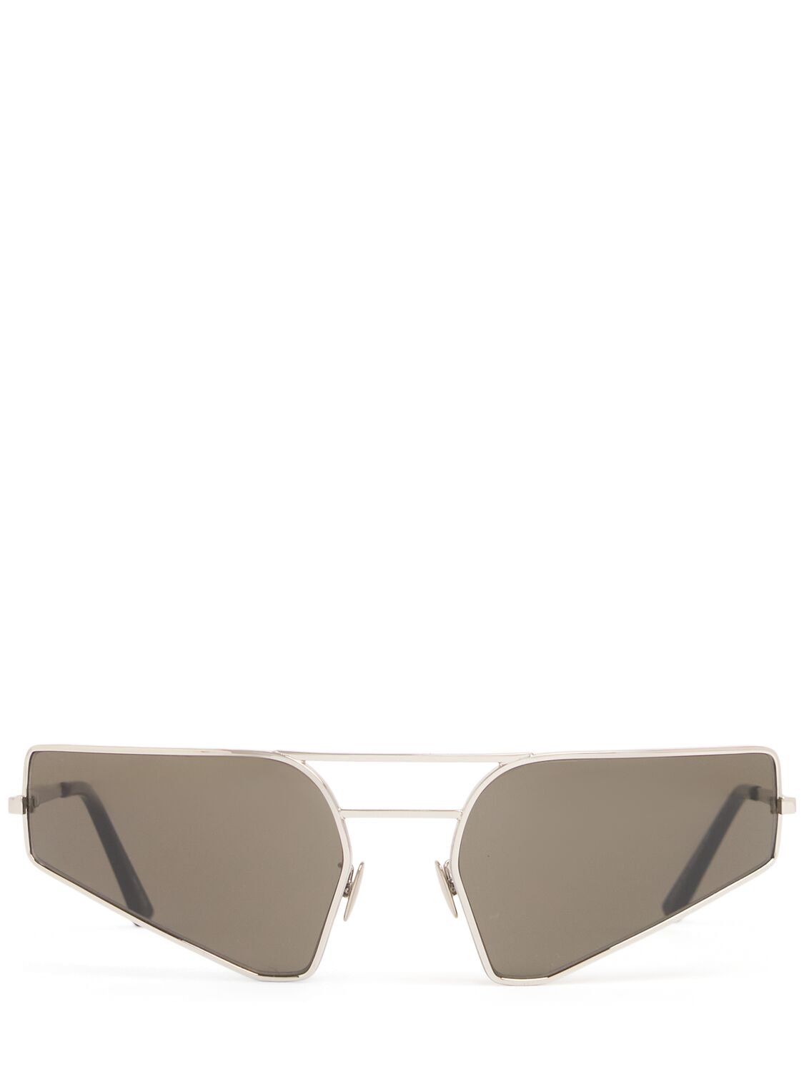 Lunettes De Soleil En Argent Prong - RICK OWENS - Modalova