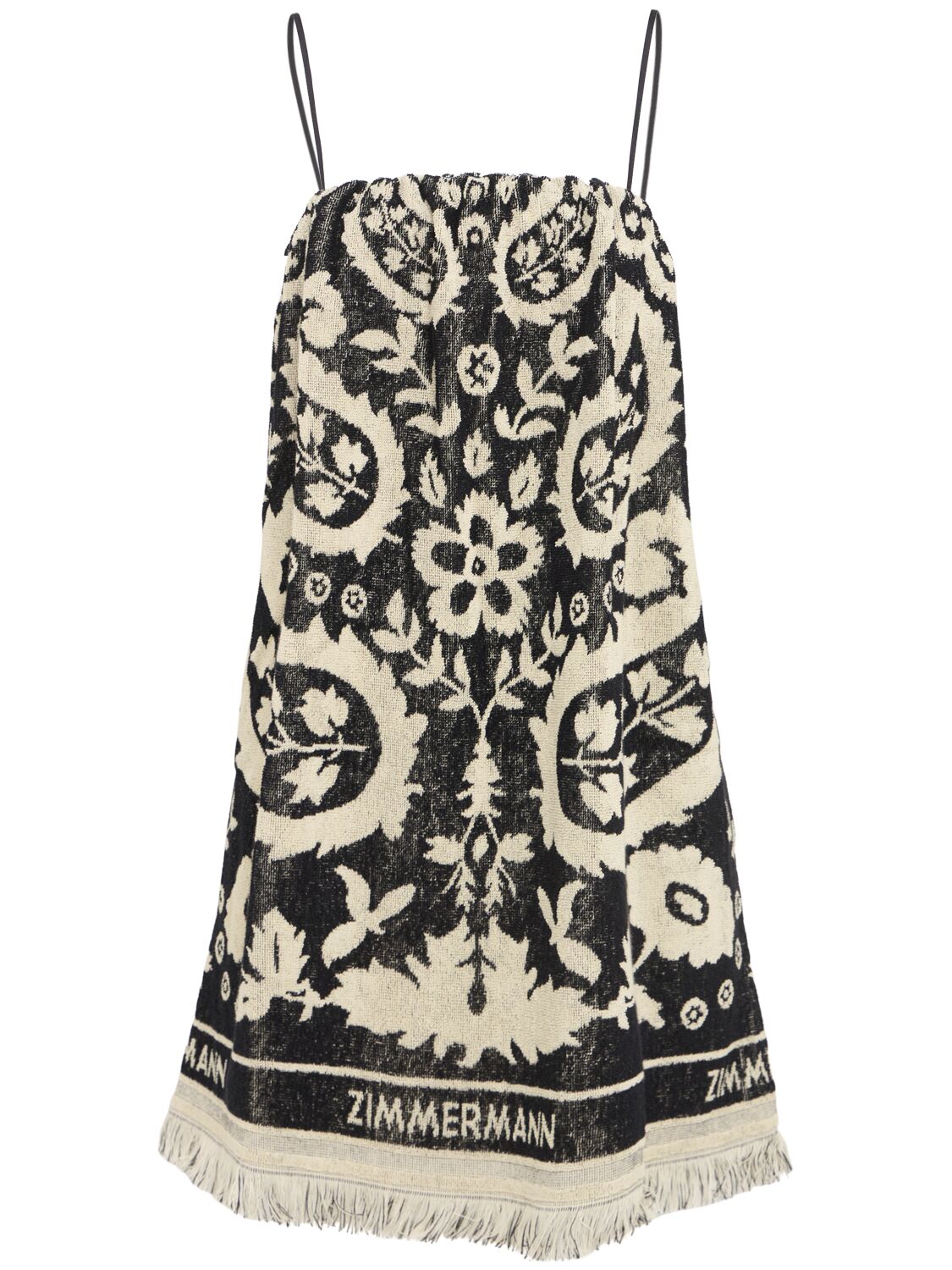 Robe Courte En Coton Éponge Rhiannon - ZIMMERMANN - Modalova