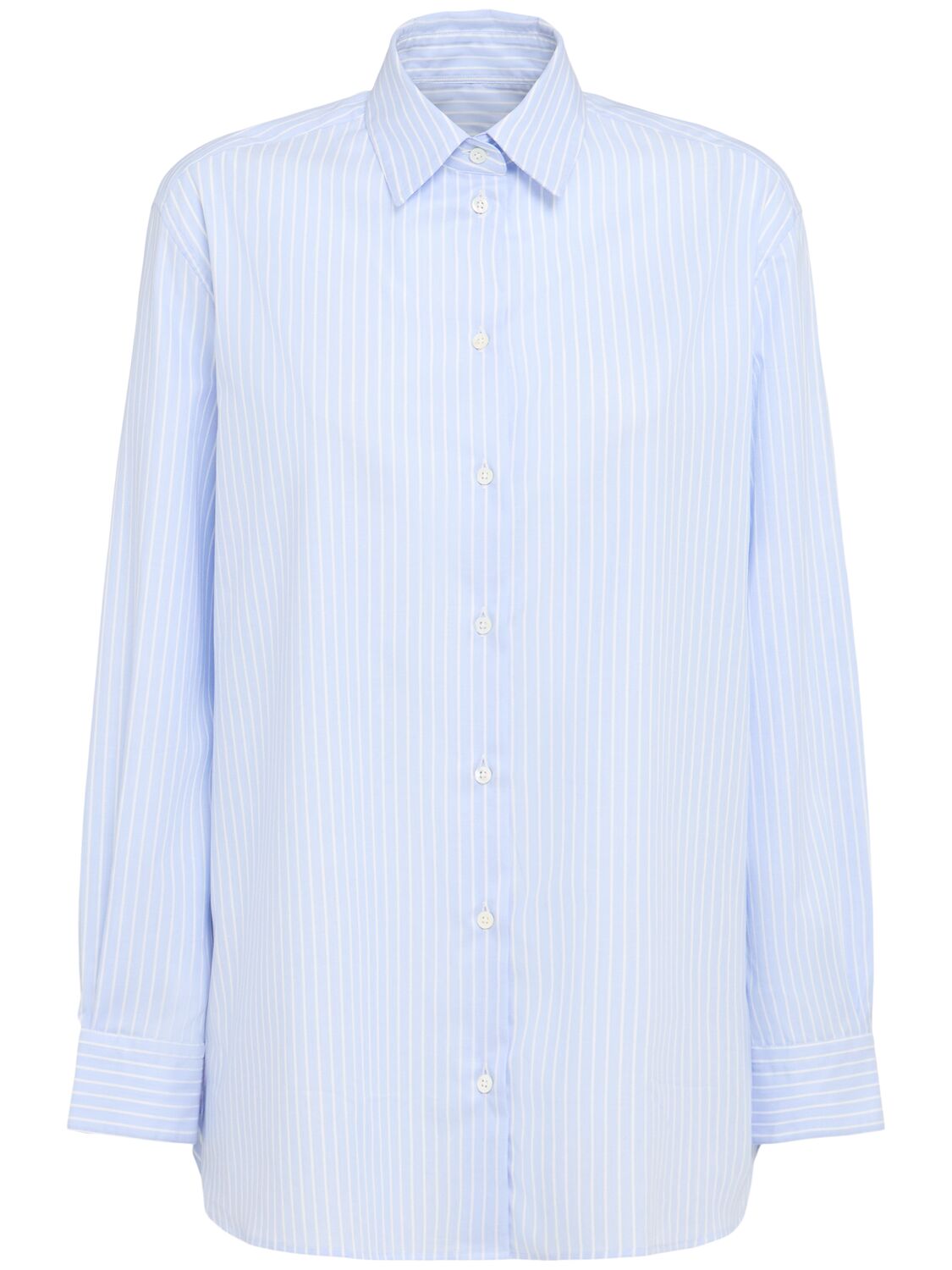 Chemise En Sergé De Coton Nila - ANNAGRETA - Modalova