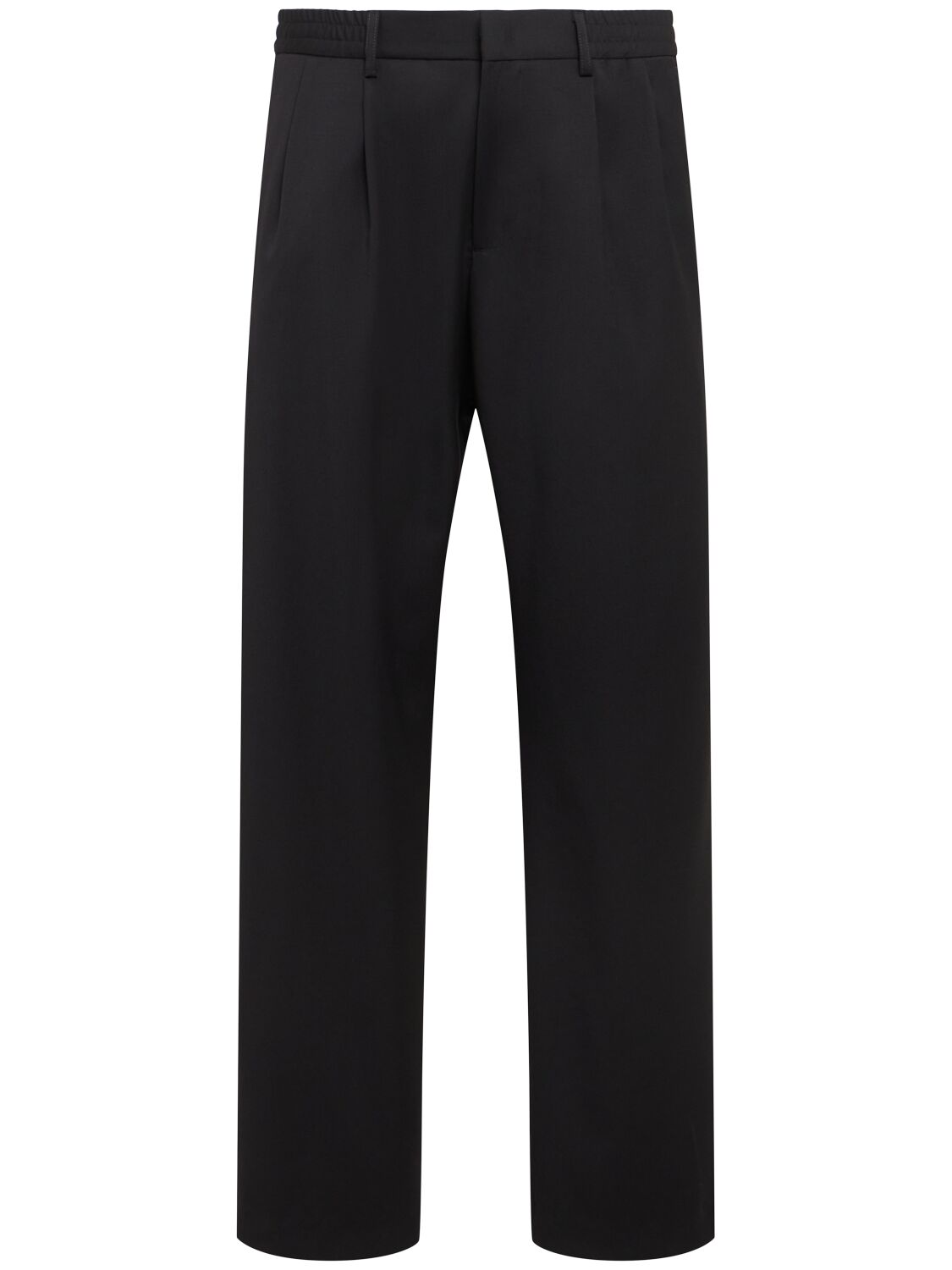 The Core Pleated Wool Twill Pants