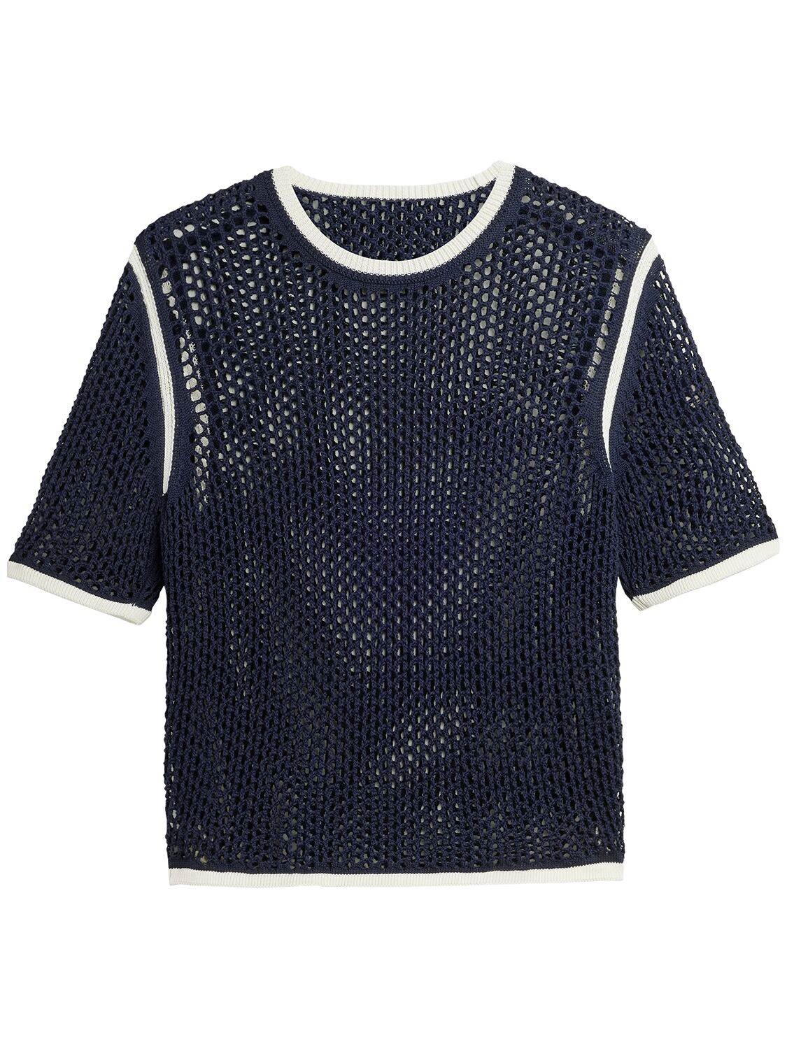 T-shirt Maille Ajourée Wales Bonner - ADIDAS ORIGINALS - Modalova