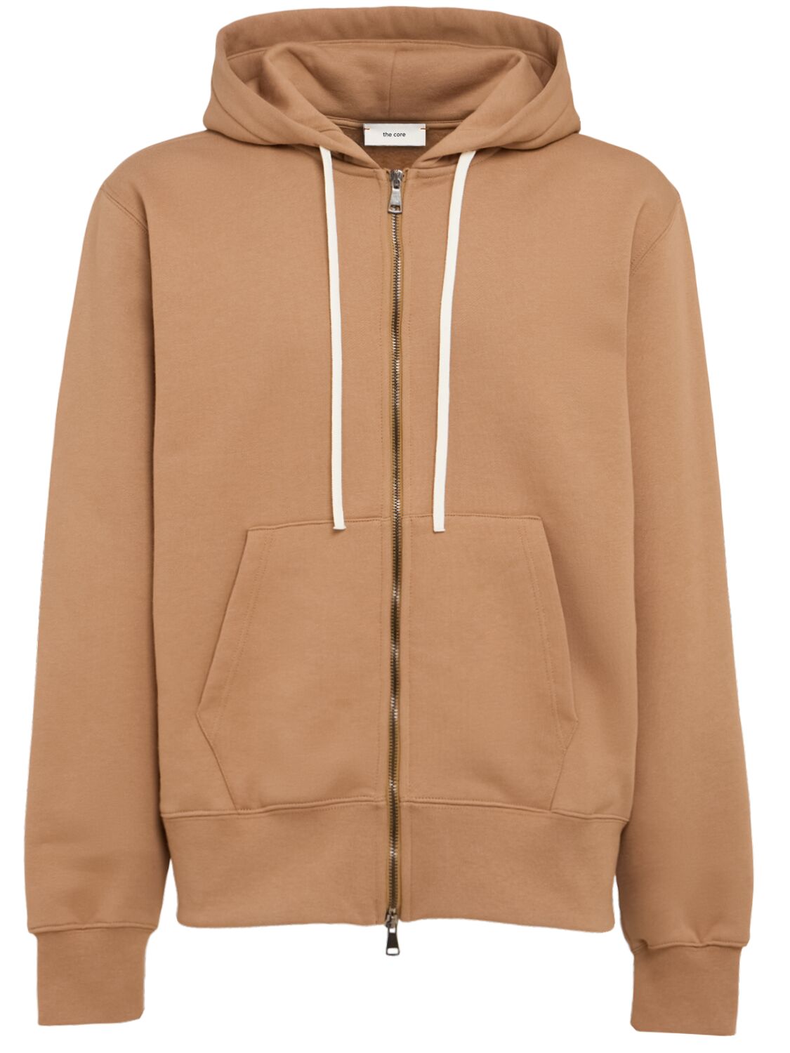 The Core Full-zip Cotton Sweatshirt Hoodie
