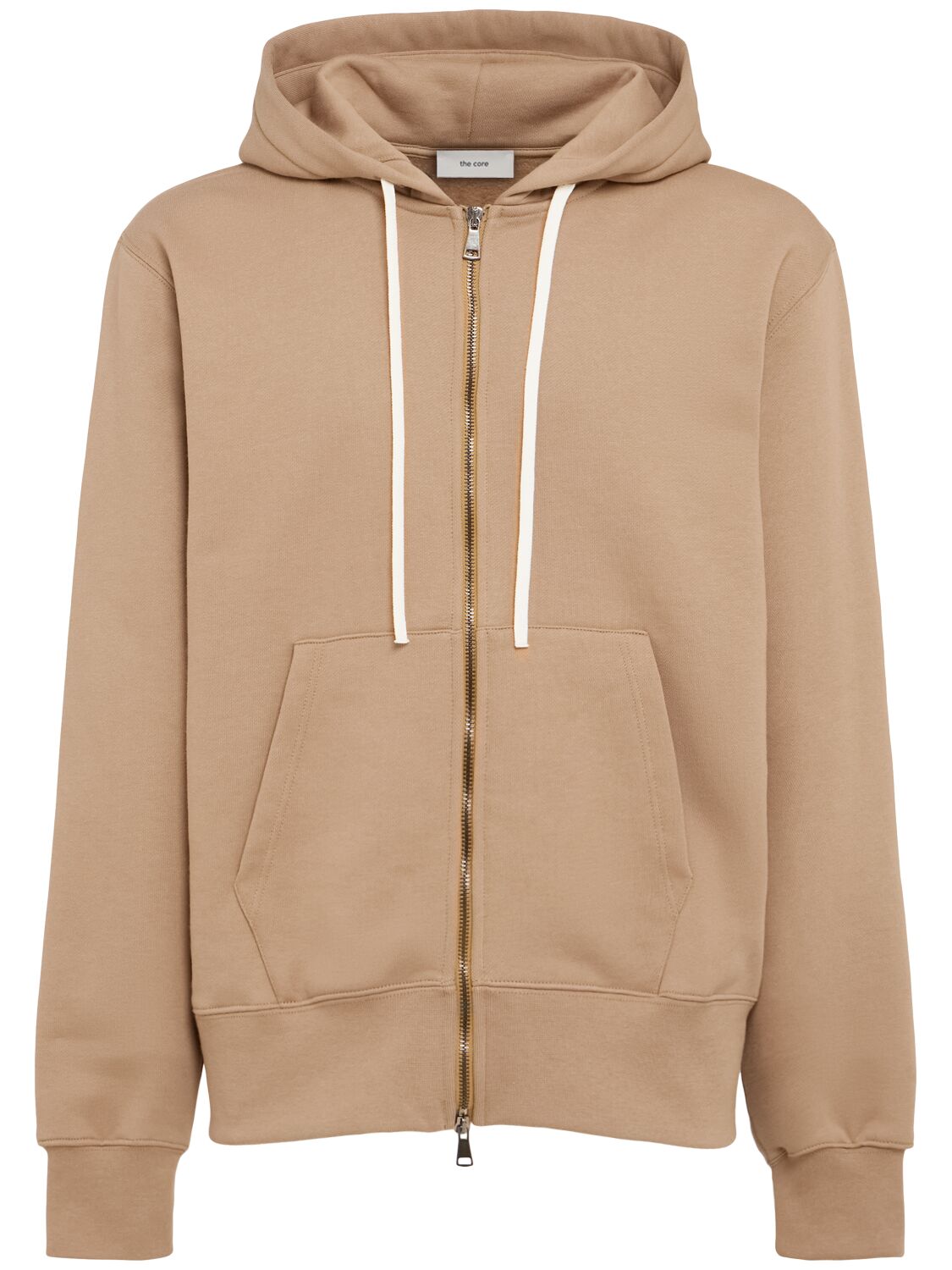 Sweat À Capuche Zippé En Coton - THE CORE - Modalova