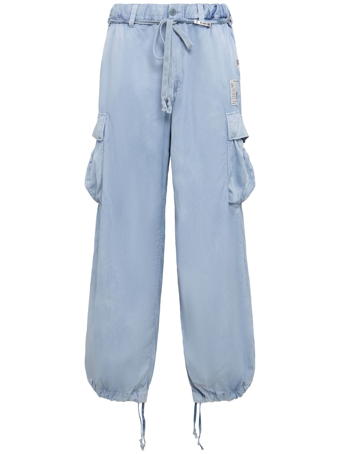 Pantalon Ample Cargo En Satin - MIHARA YASUHIRO - Modalova