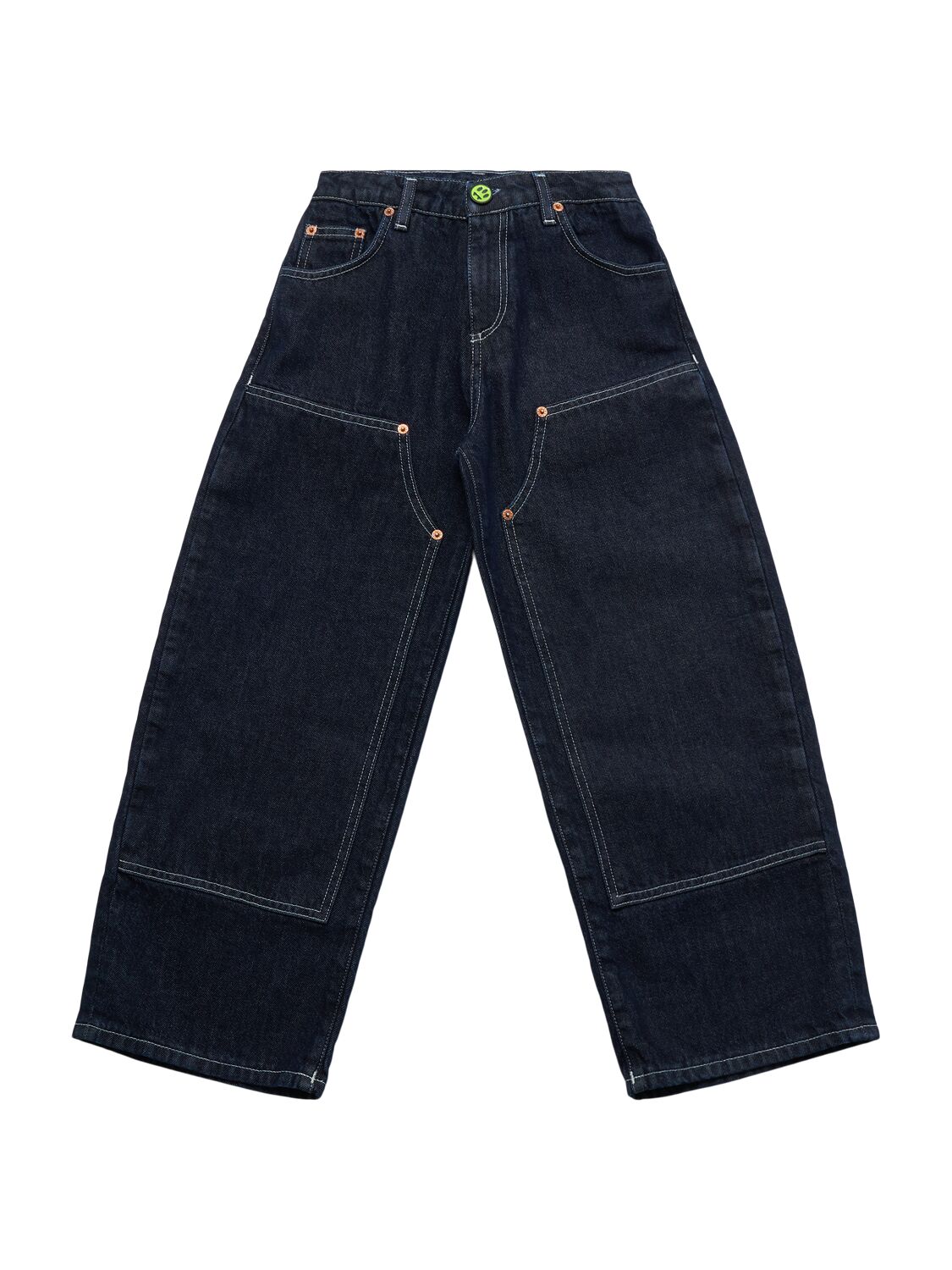 Barrow Stretch Cotton Jeans In Blue