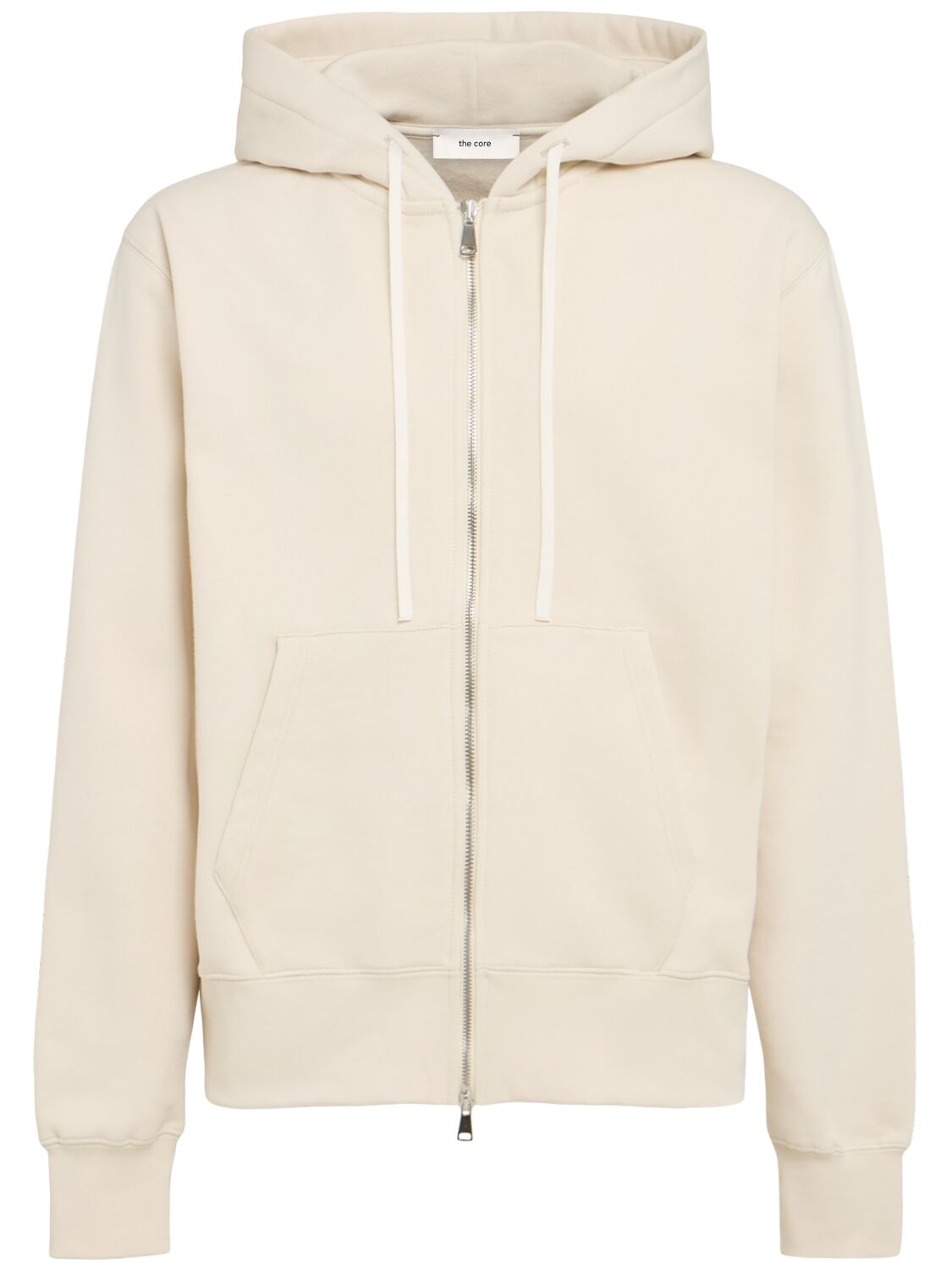 The Core Full-zip Cotton Sweatshirt Hoodie