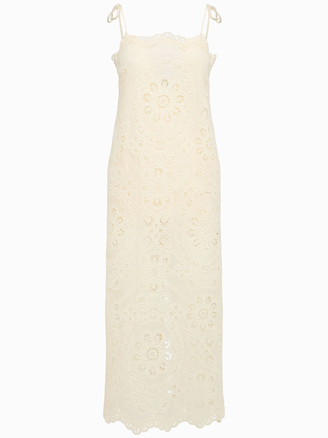 Robe Midi Brodée Rhiannon - ZIMMERMANN - Modalova