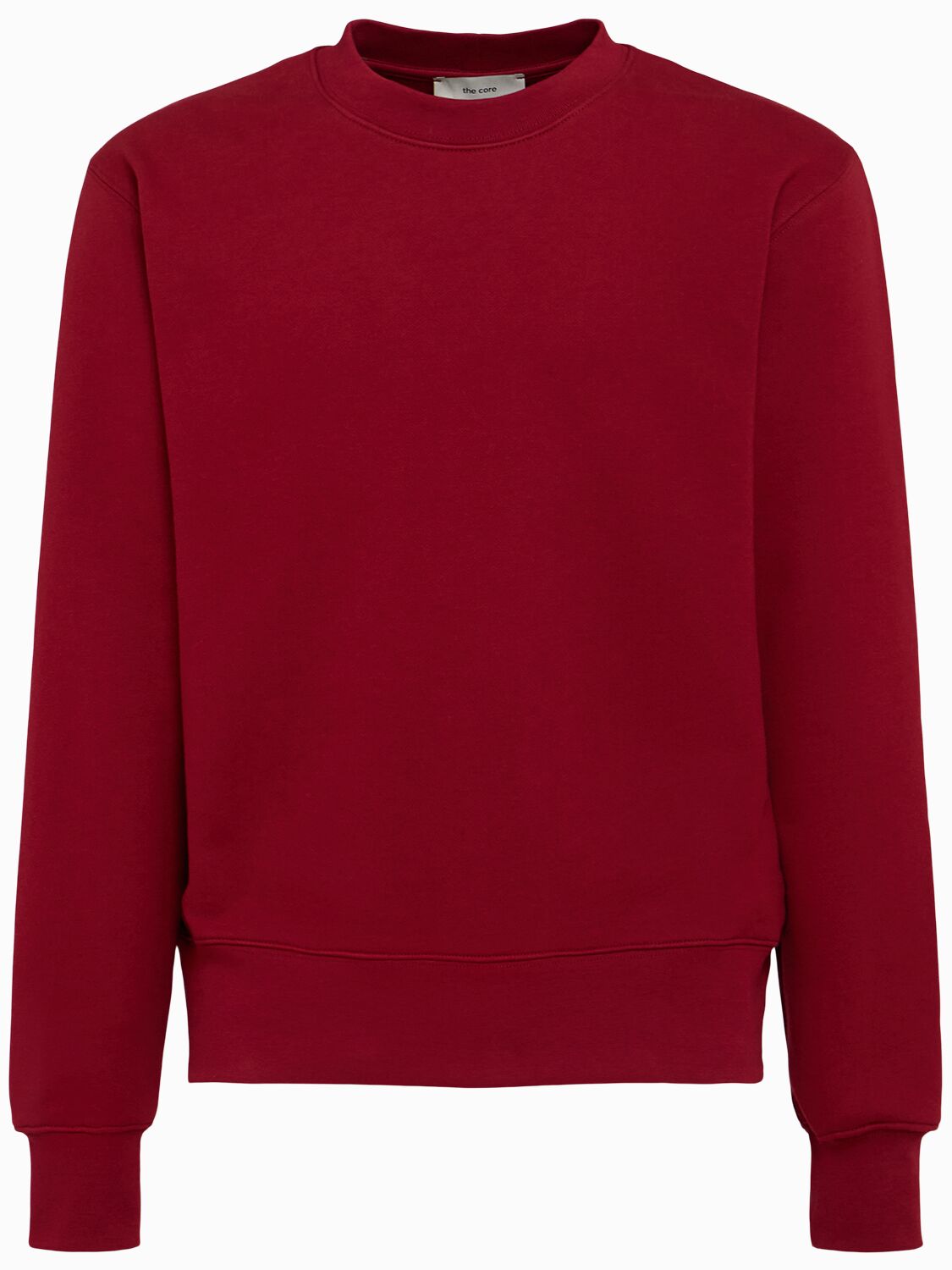 The Core Crewneck Cotton Sweatshirt